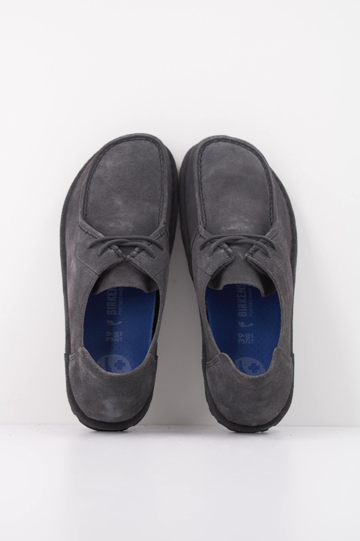 BIRKENSTOCK 1032743BI UTTI LACE SUEDE LEATHER en color GRIS (3)