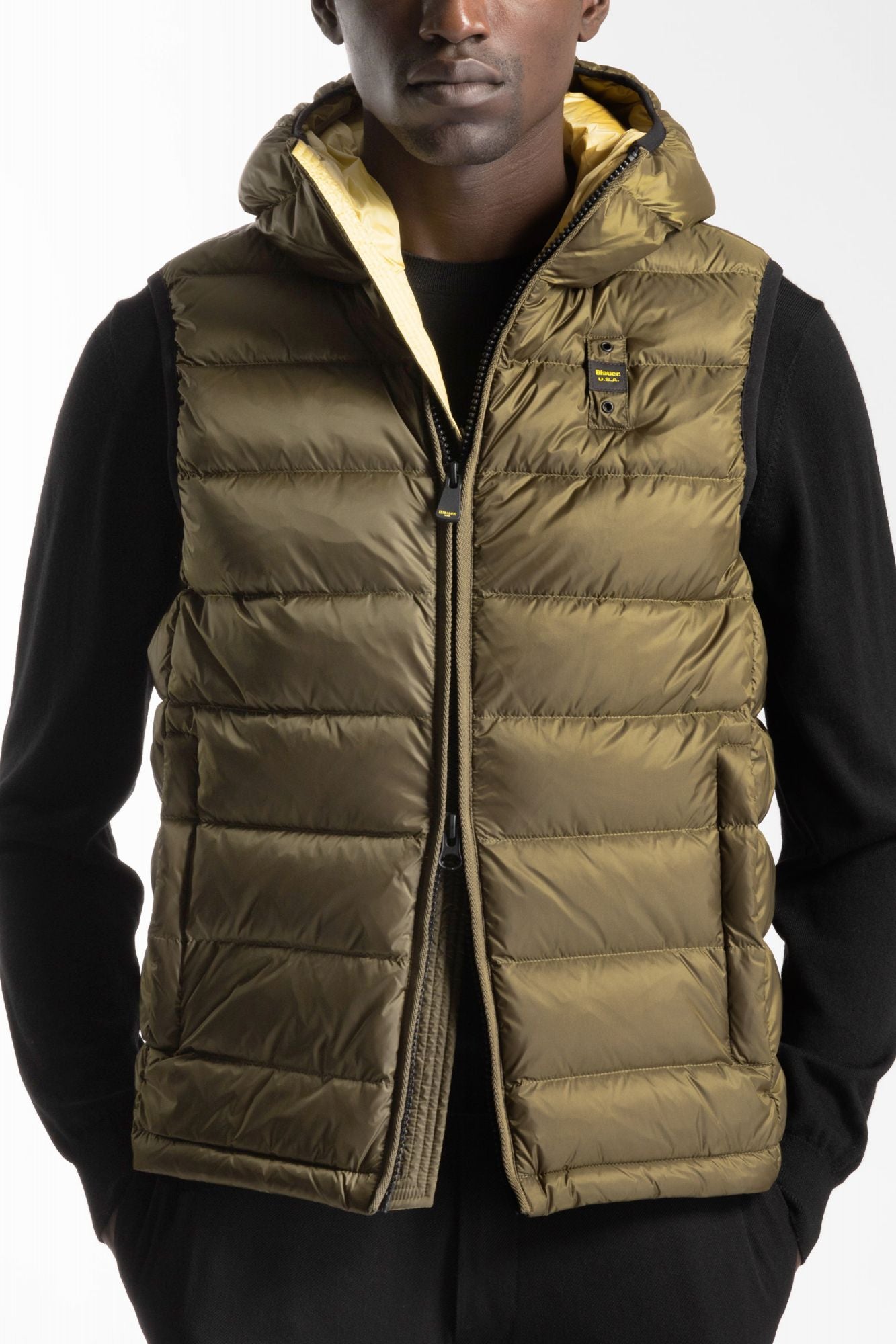 BLAUER SMANICATI IMBOTTITO PI en color VERDE (3)