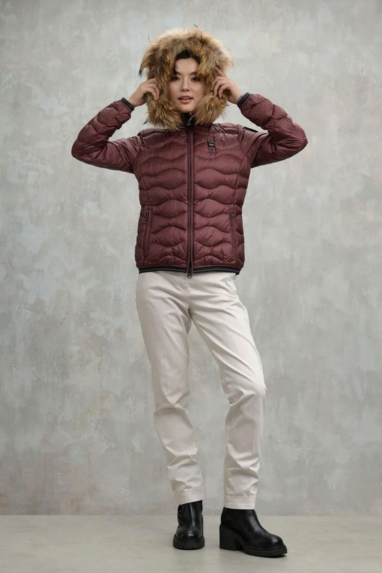 BLAUER ALDIE en color BURDEOS (4)