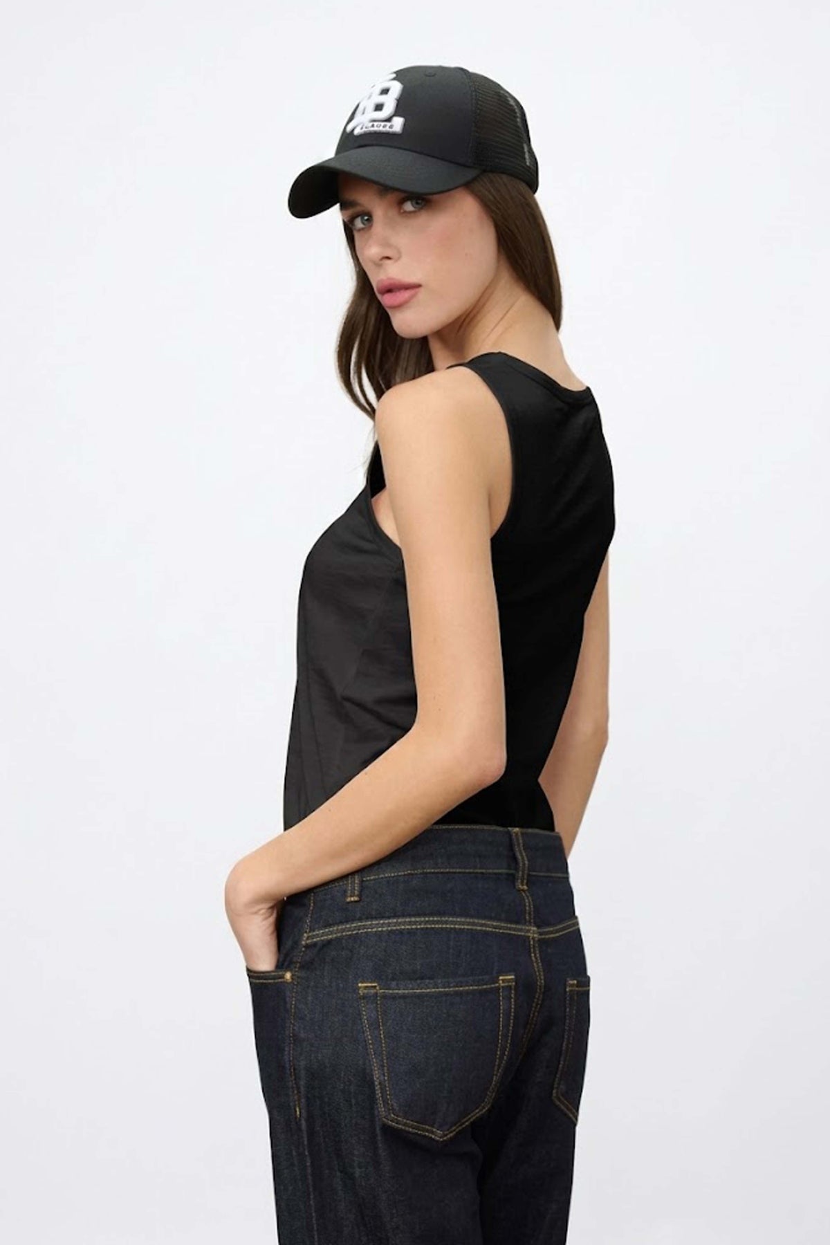 BLAUER CAMISETA TIRANTES BLAG en color NEGRO (2)
