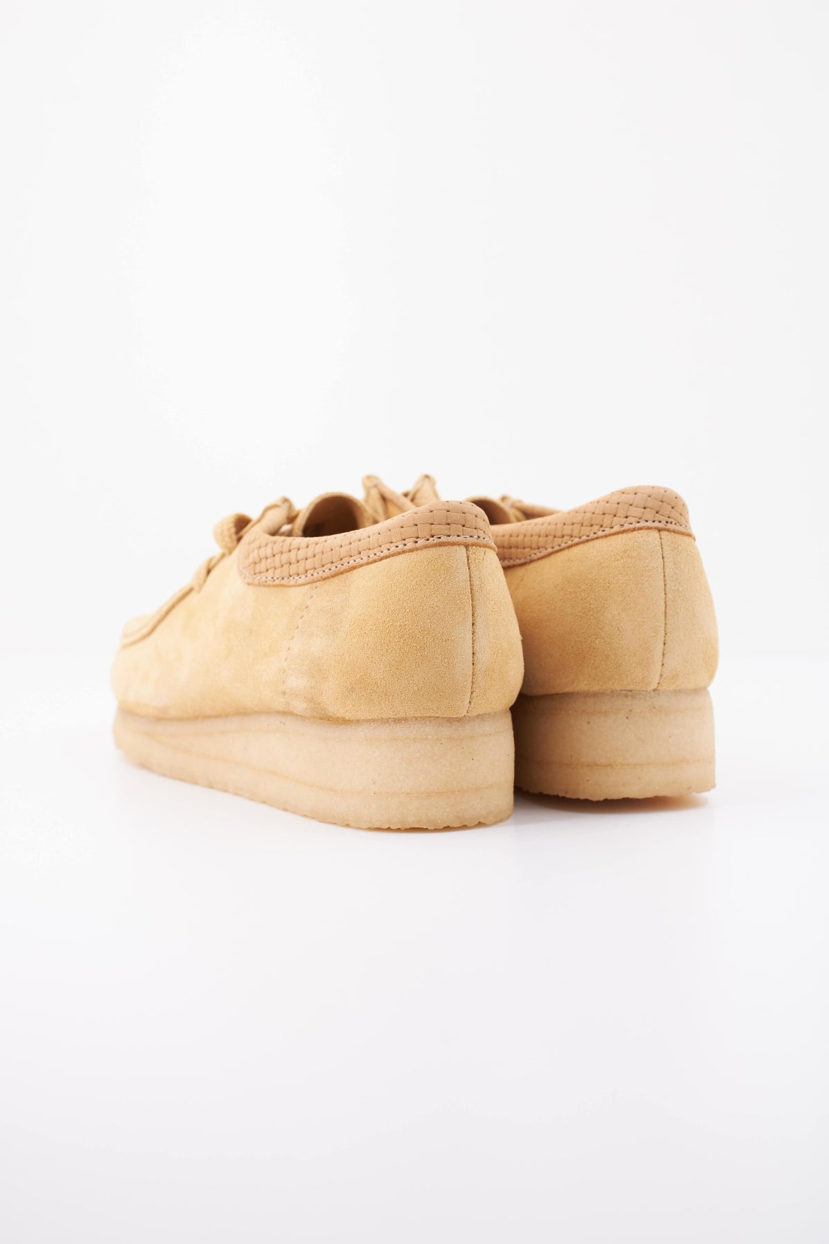 CLARKS WALLABEE GOLDEN en color MARRON CLARO (4)