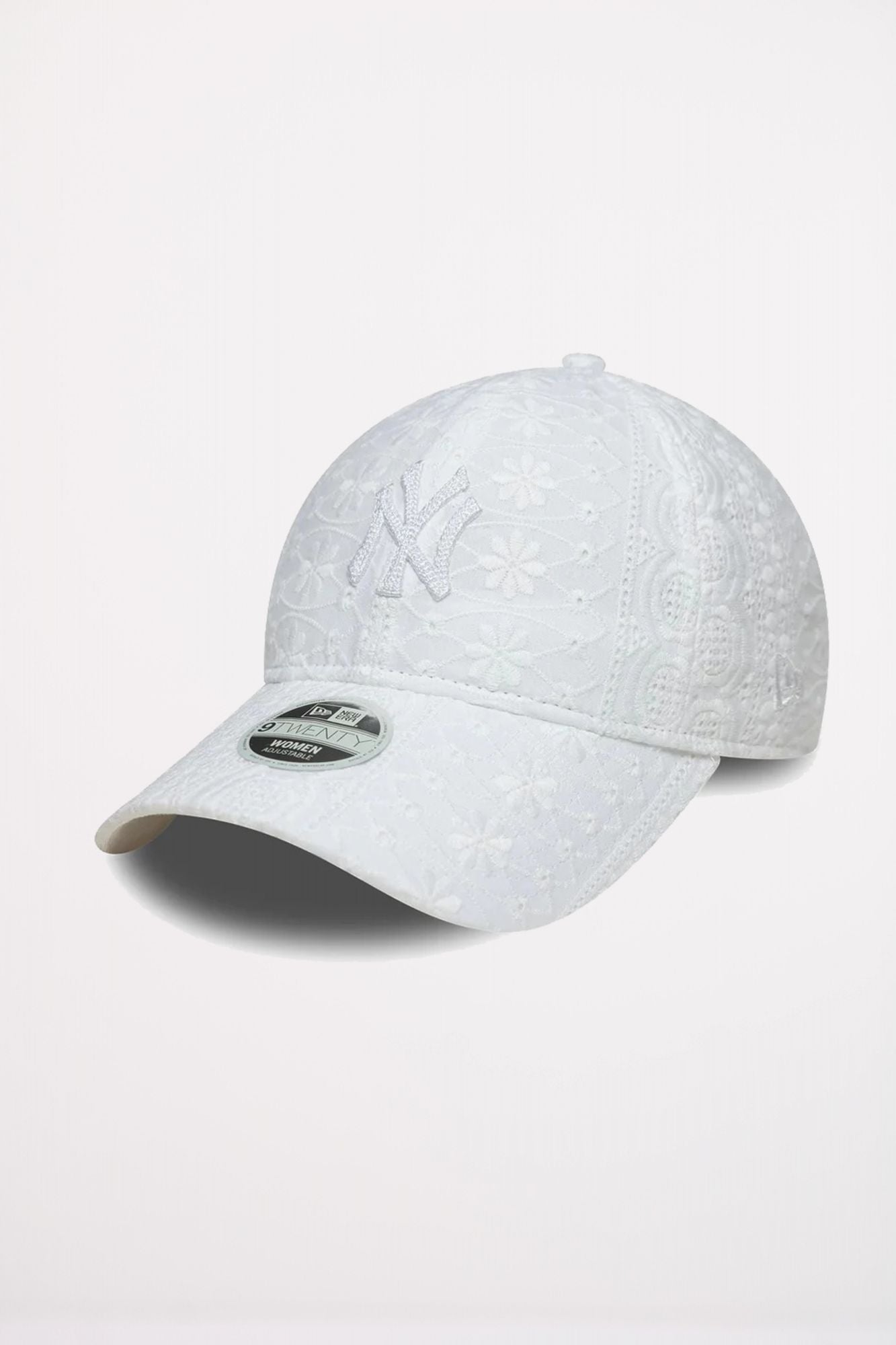 NEW ERA NEW YORK YANKEES WOMENS MLB BRODERIE WHITE 9TWENTY en color BLANCO (1)