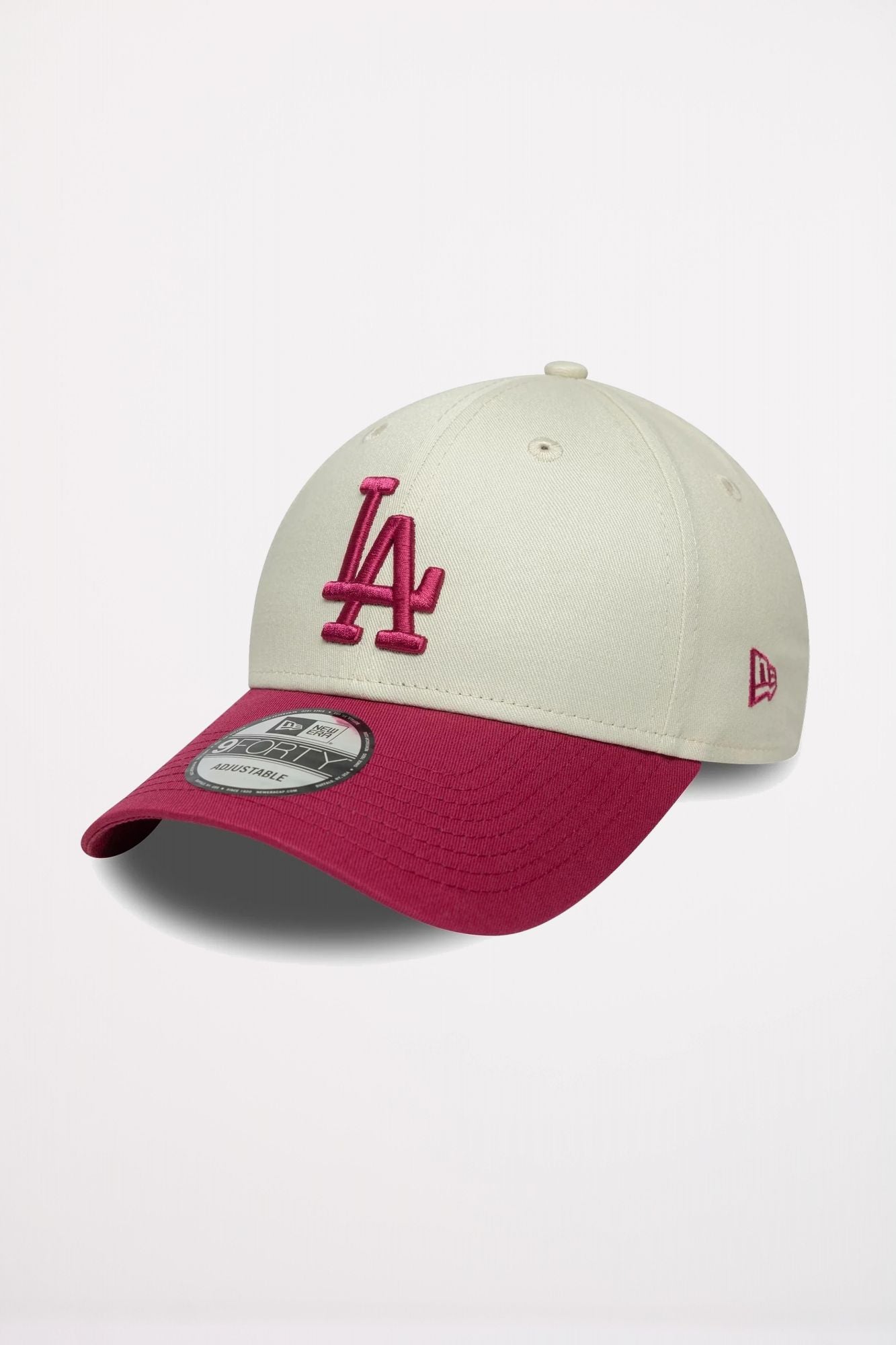 NEW ERA LA DODGERS MLB SIDE SCRIPT 9FORTY  en color BEIS (1)