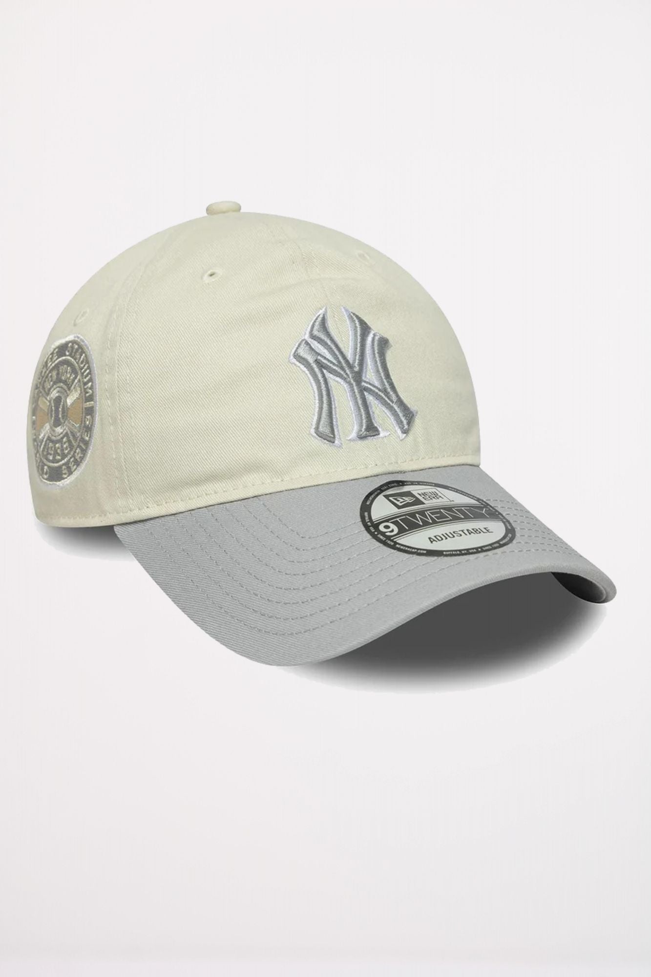 NEW ERA NEW YORK YANKEES COOPERSTOWN MLB WORLD SERIES CREAM 9TWENTY ADJU en color BEIS (1)