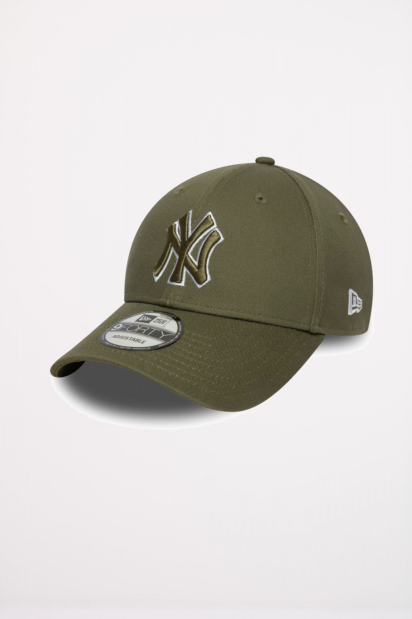 NEW ERA  NEW YORK YANKEES MLB OUTLINE 9FORTY en color VERDE (1)