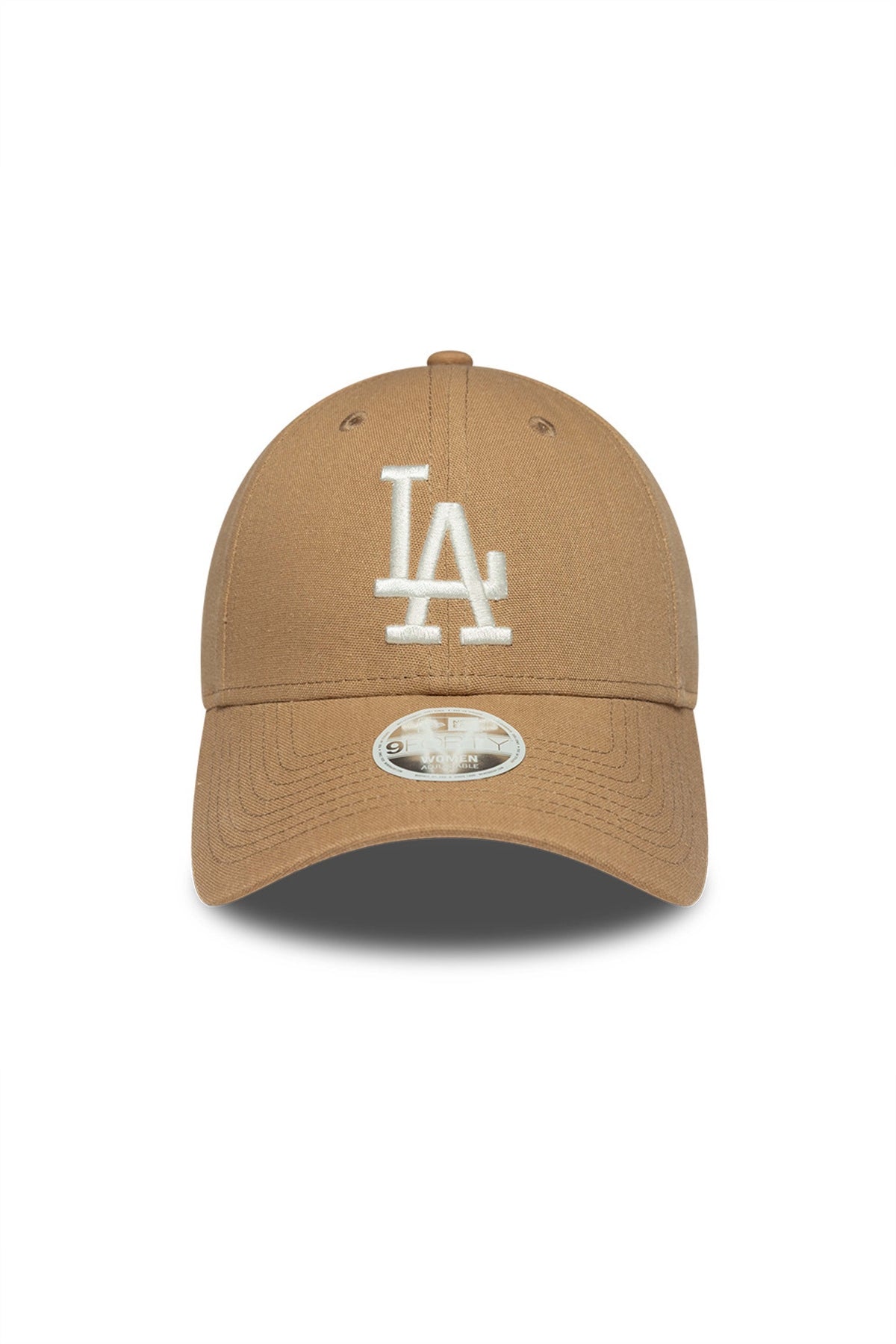 NEW ERA WMNS LINEN 9FORTY LOSDOD  CAM en color MARRON (1)