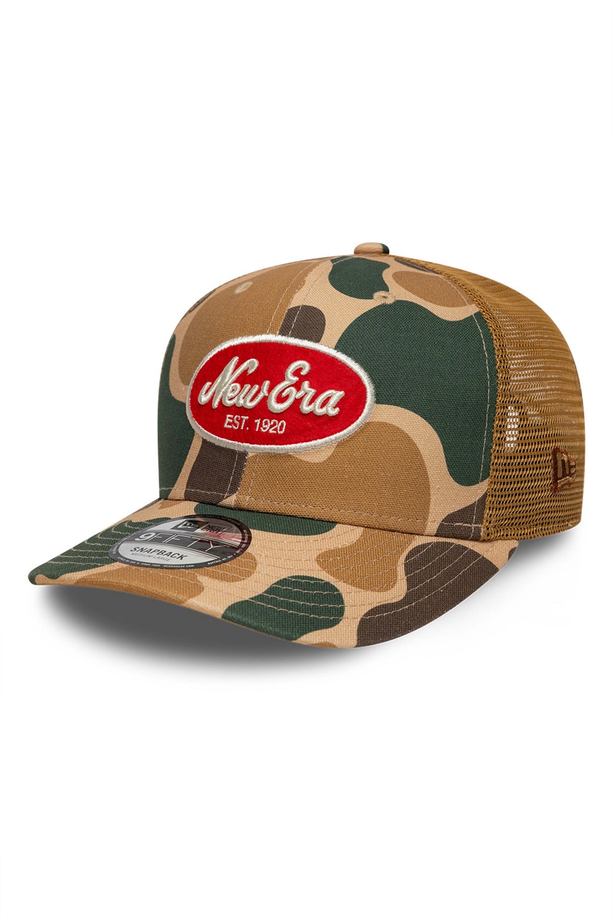 NEW ERA DUCK CAMO 9FIFTY TRUCKER NEWERA  WHT en color ANIMAL PRINT (3)