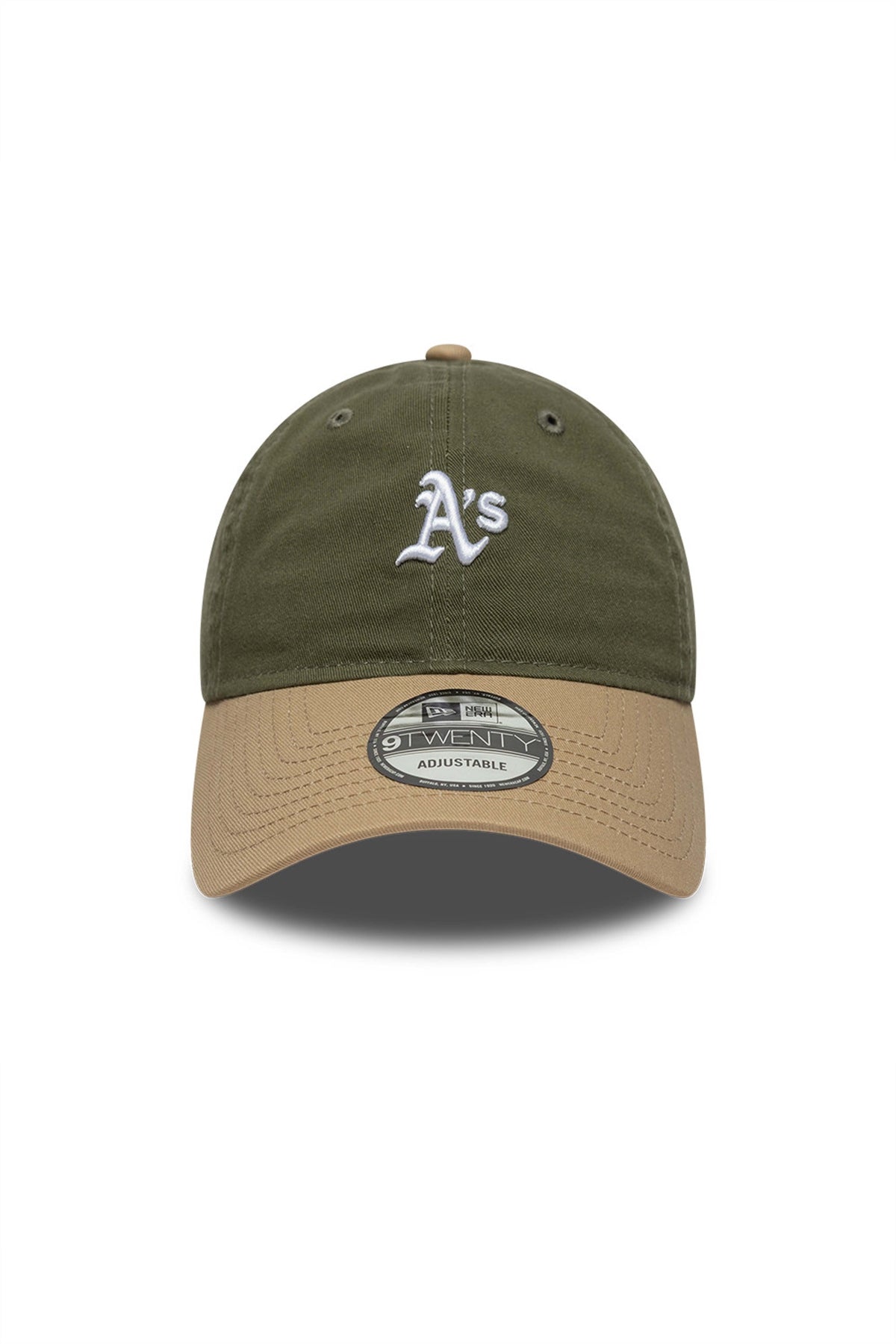 NEW ERA MINI WASHED CONTRAST 920 OAKATH  NOVCAM en color VERDE (1)