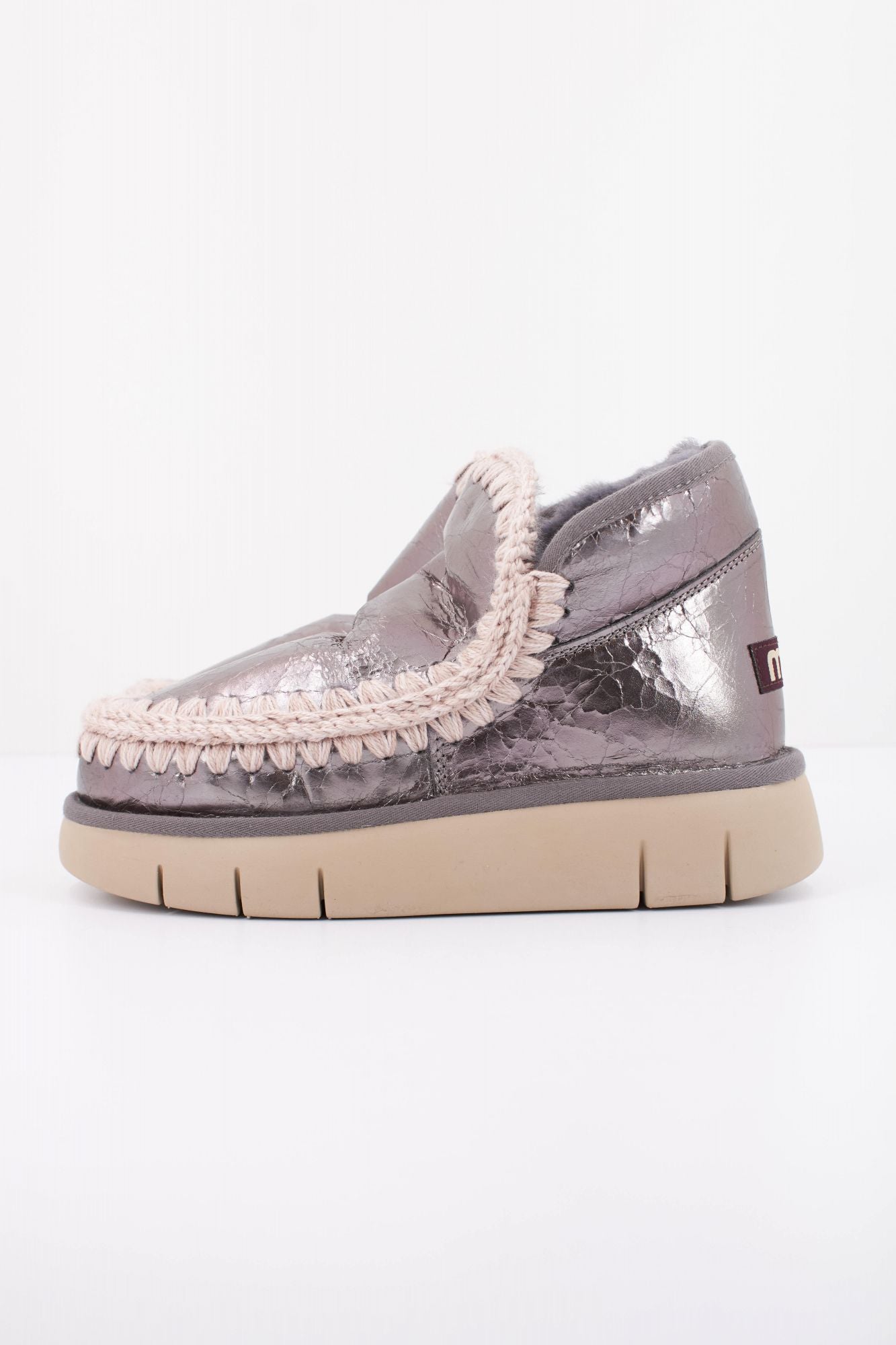 MOU ESKIMO BOUNCE SNEAKER en color PLATA (1)