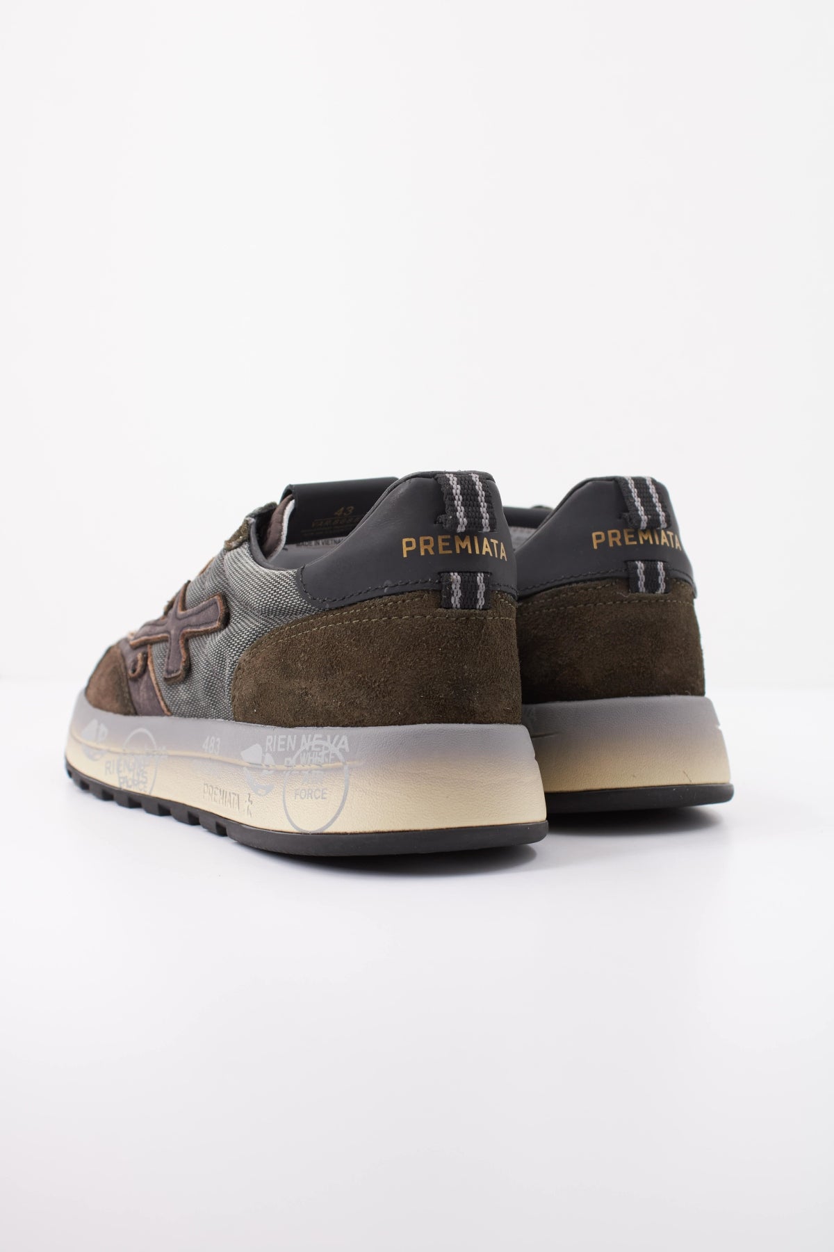 PREMIATA NOUS  8685 DEPORTIVO NOUS en color VERDE (4)
