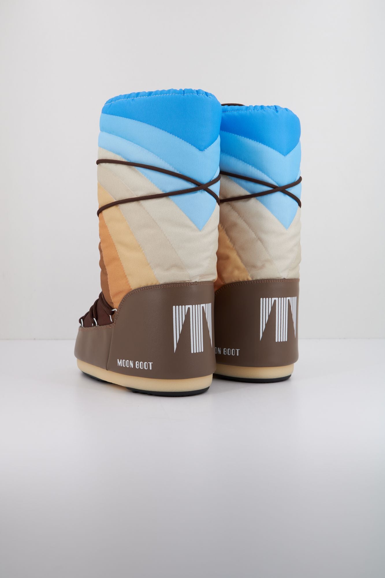 MOON BOOT MB ICON RAINBOW en color MARRON (3)