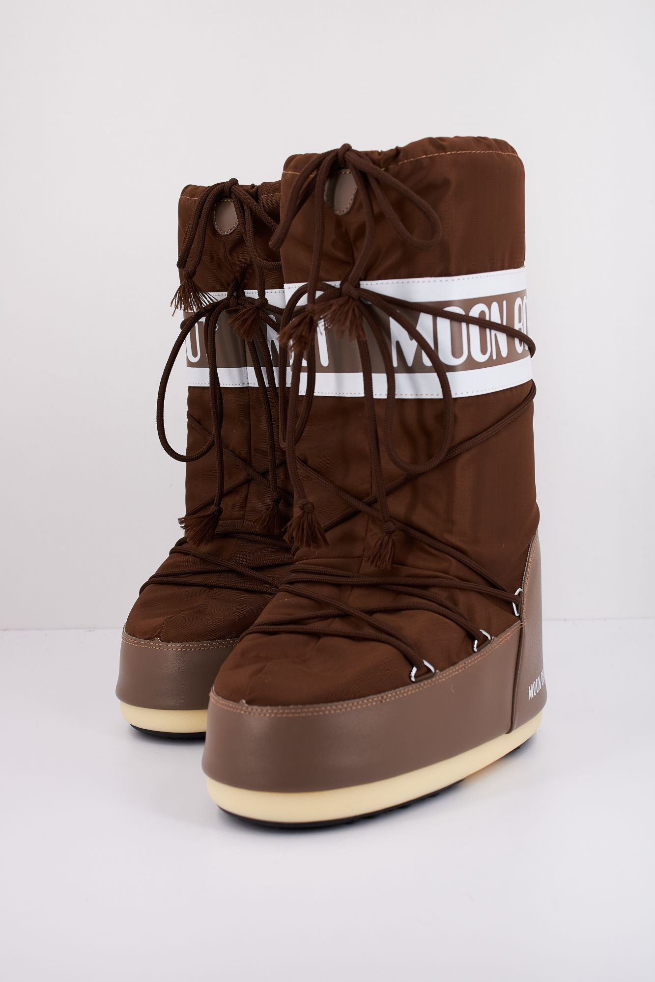 MOON BOOT MB ICON NYLON en color MARRON (2)