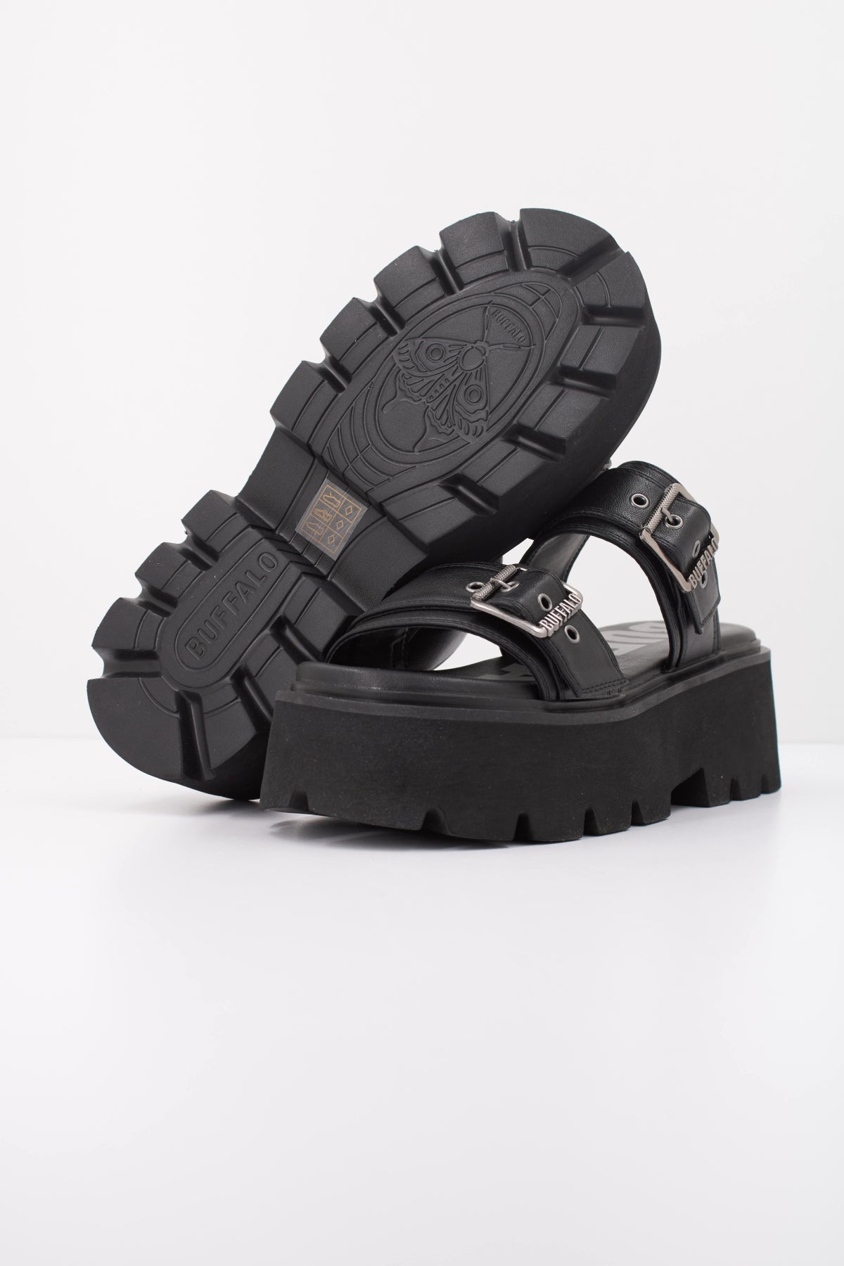 BUFFALO BRAKE TWO STRAP en color NEGRO (5)