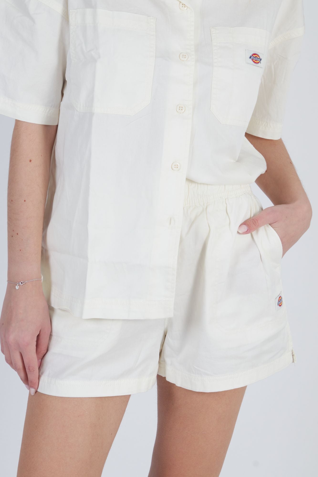 DICKIES VALE SHORT W en color BLANCO (2)