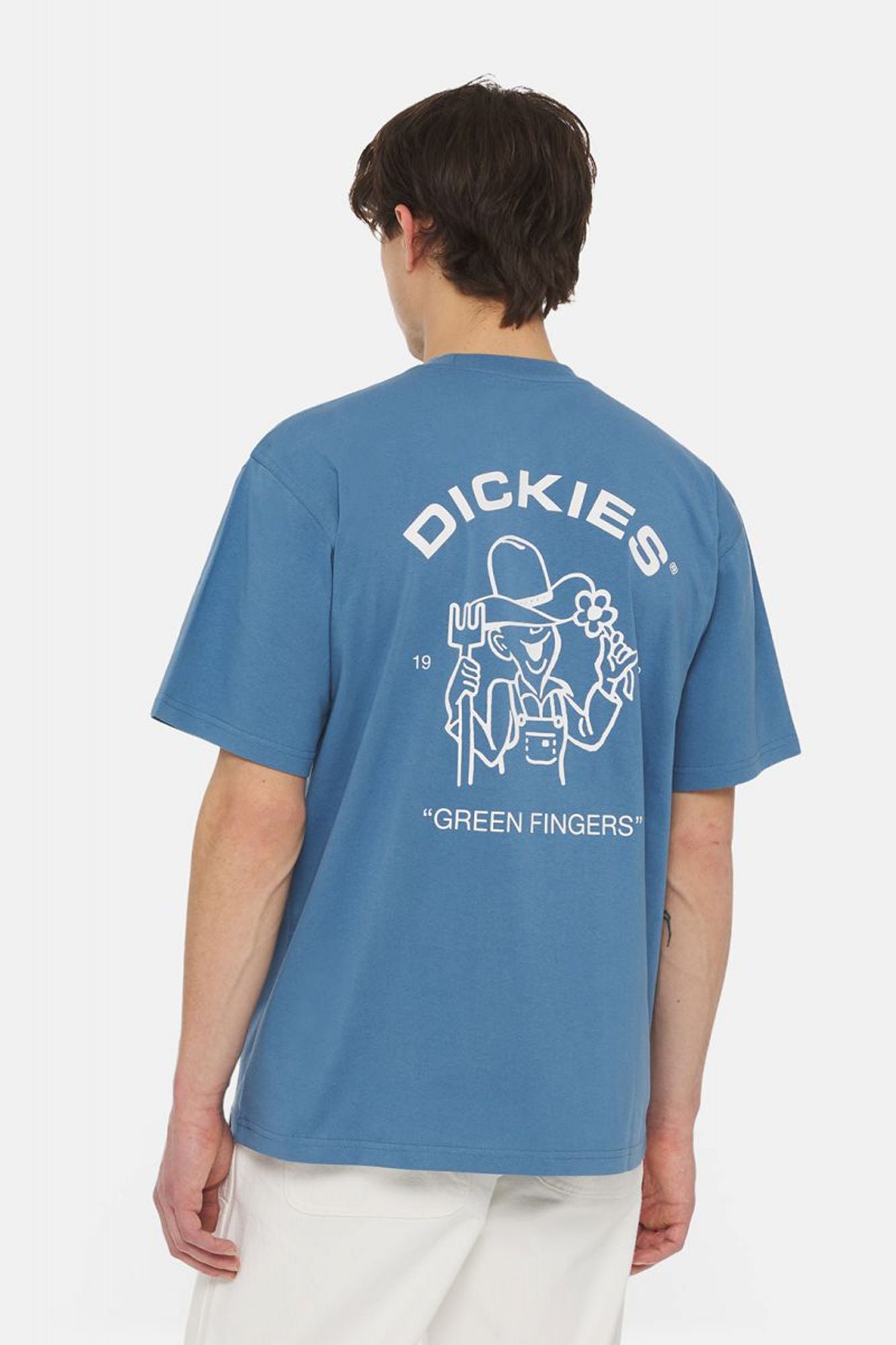DICKIES  WAKEFIELD TEE SS en color AZUL (3)