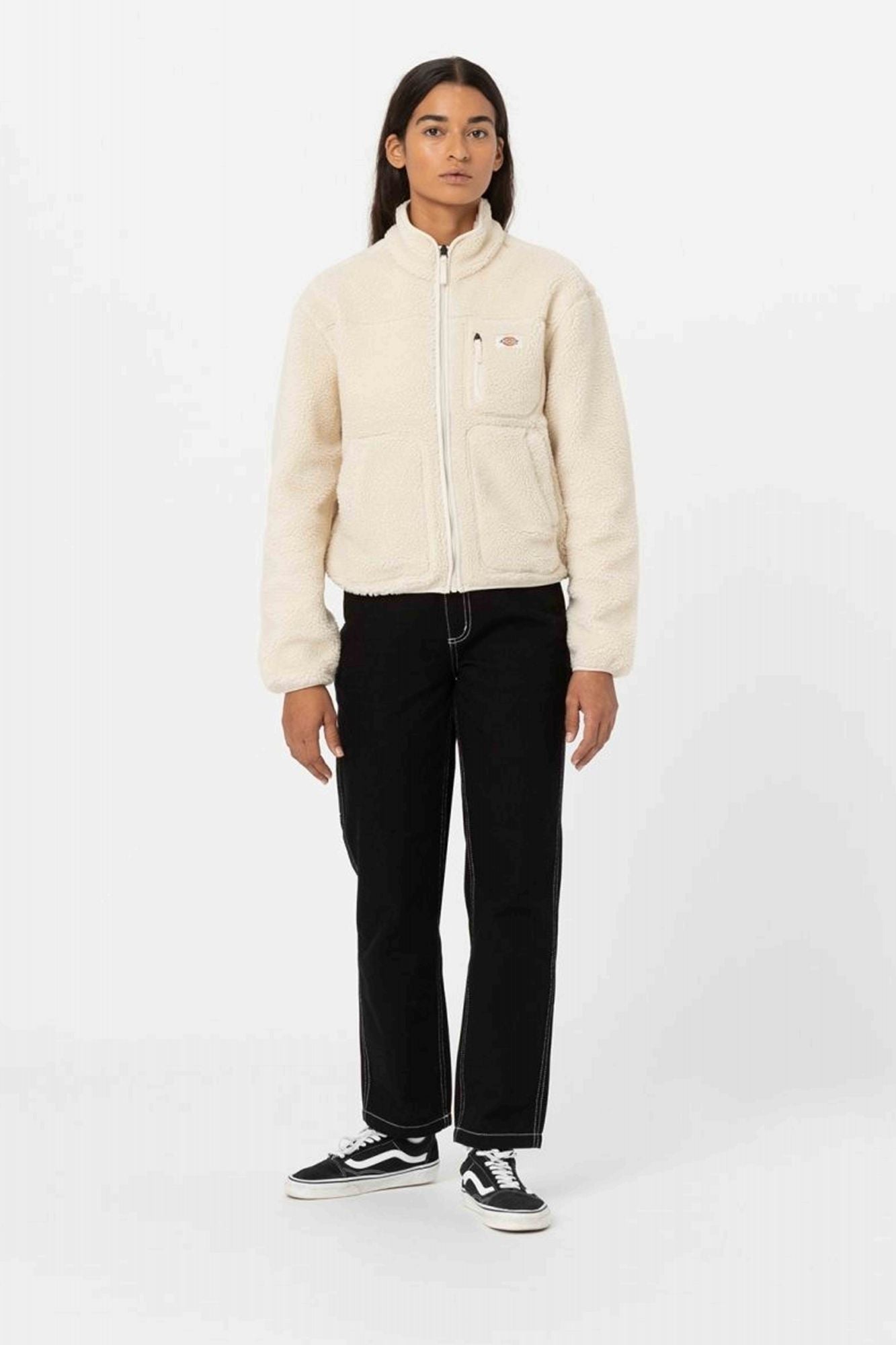 DICKIES MOUNT HOPE FLEECE W WH en color BLANCO (4)