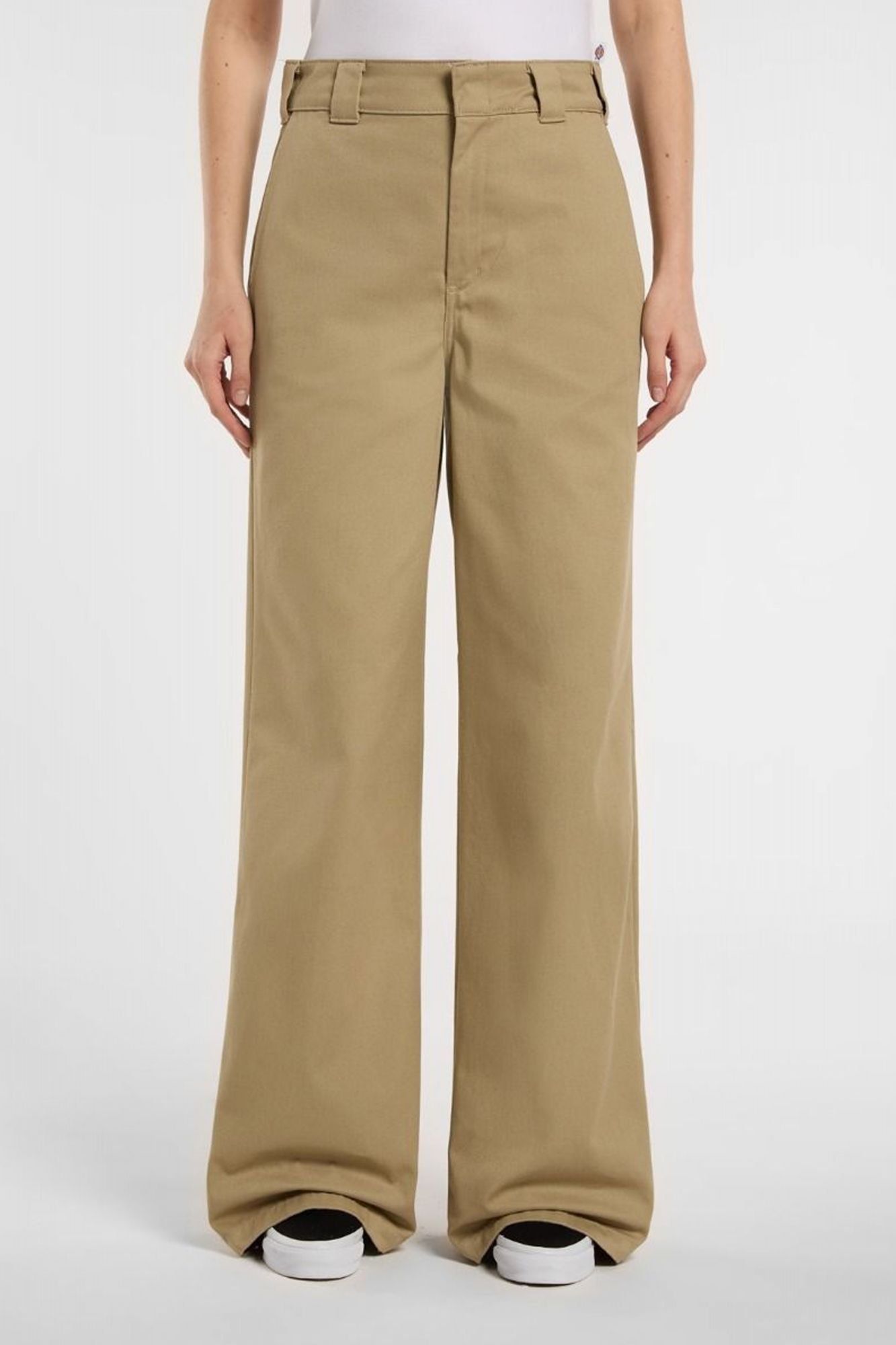 DICKIES  WIDE LEG PANT en color VERDE (1)