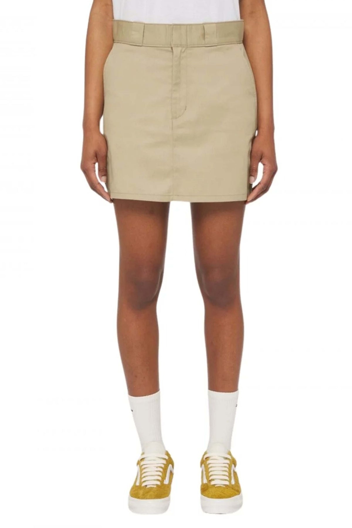 DICKIES MINI WORK SKIRT en color BEIS (1)