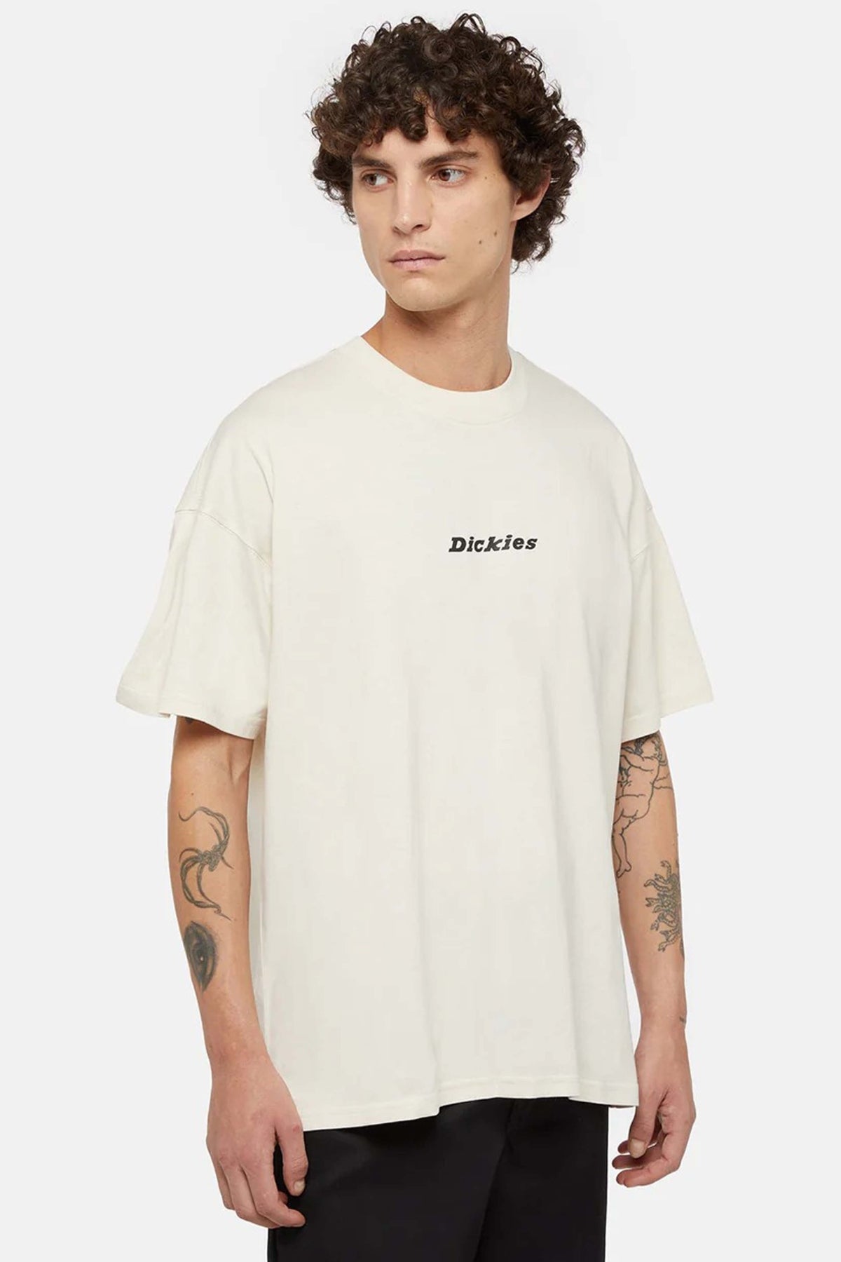 DICKIES ENTERPRISE TEE SS WHIT en color BLANCO (1)