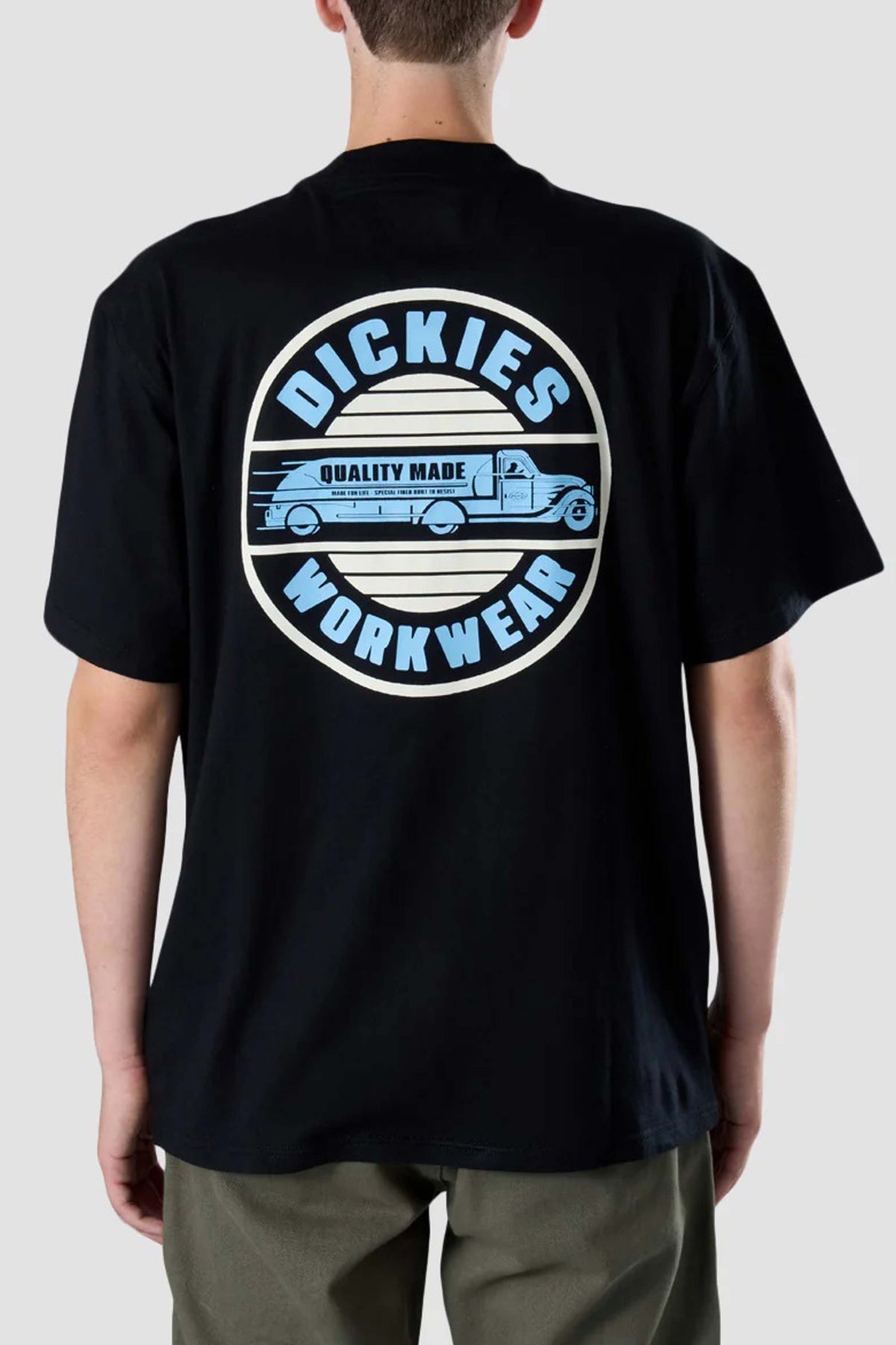 DICKIES CIRCLE TEE SS en color NEGRO (2)