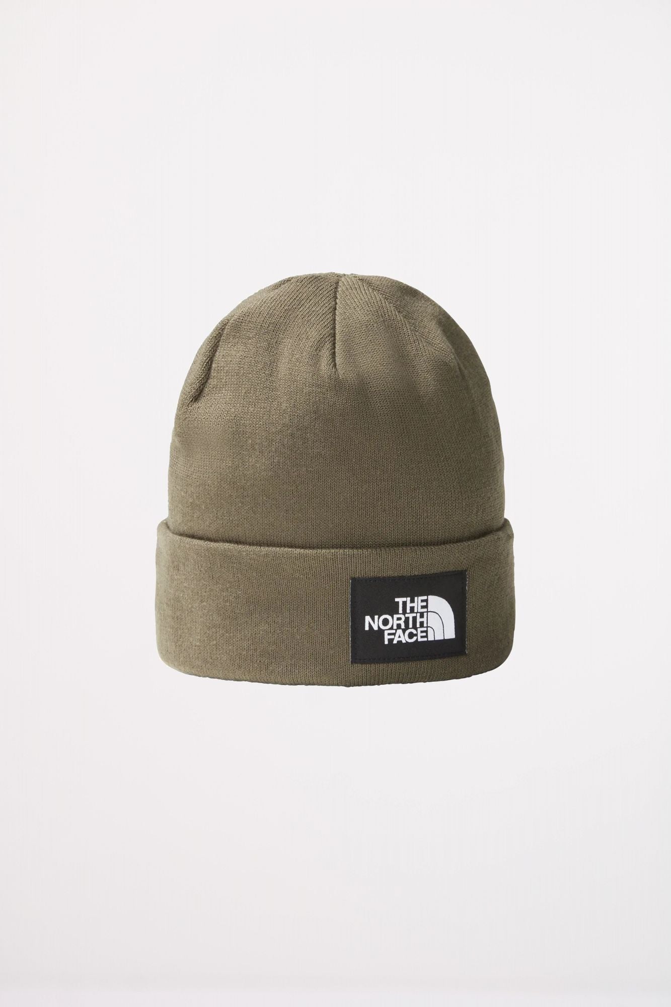 THE NORTH FACE  DOCKWKR RCYLD BEANIE  en color VERDE (1)