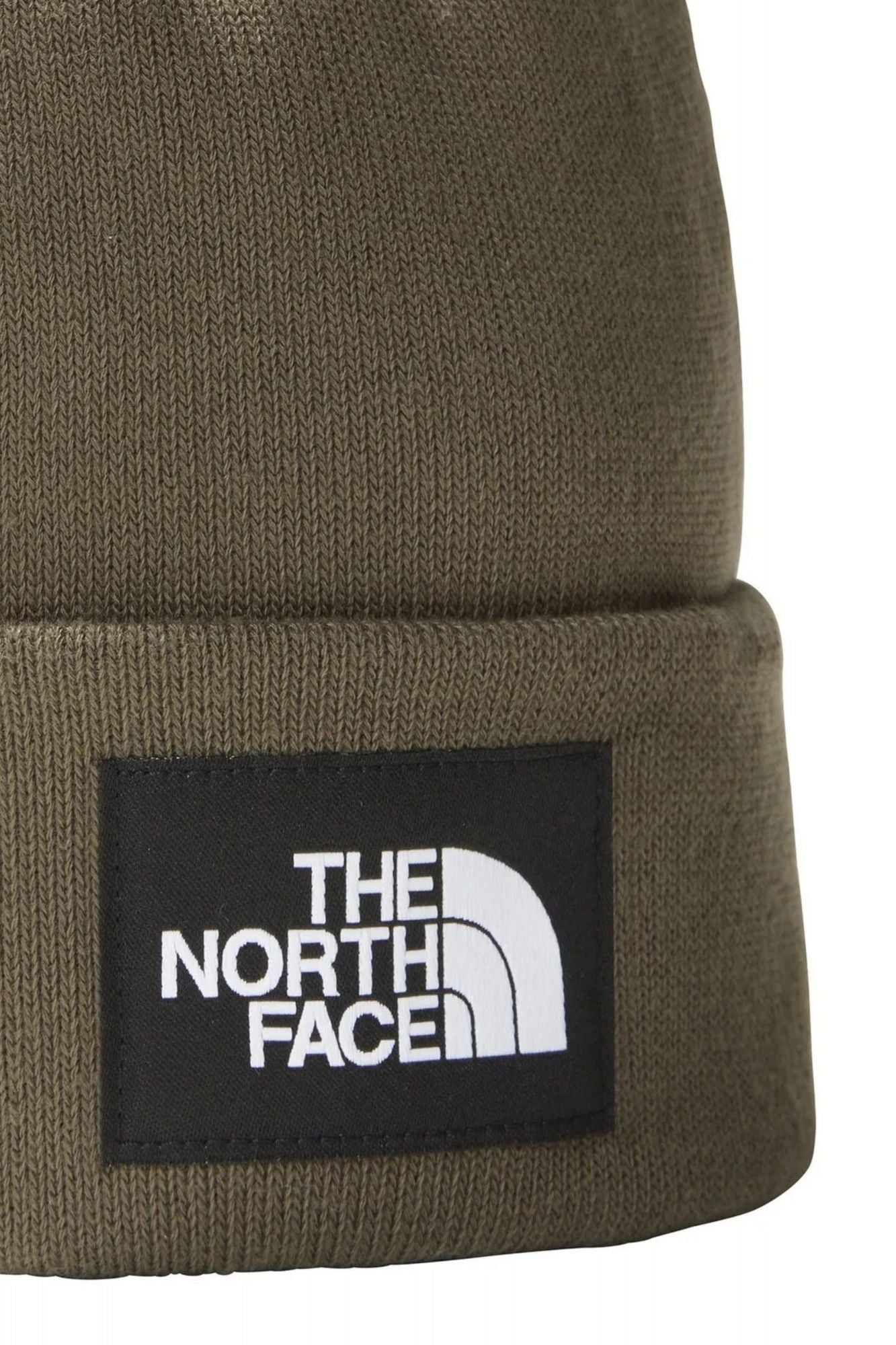 THE NORTH FACE  DOCKWKR RCYLD BEANIE  en color VERDE (2)