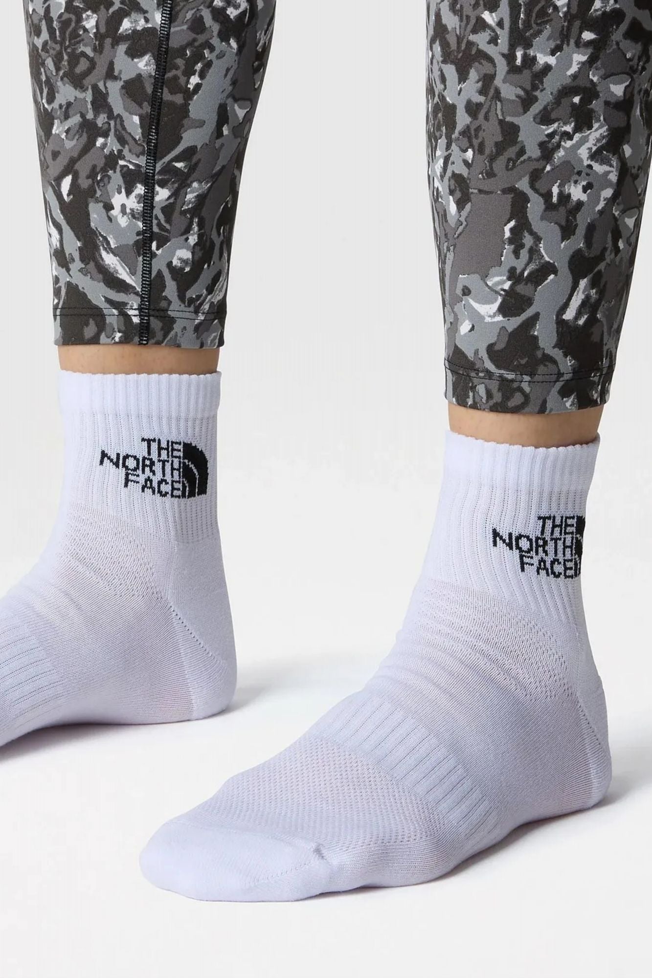 THE NORTH FACE MLSPRT SOCK CSH QRTR 3 en color BLANCO (3)
