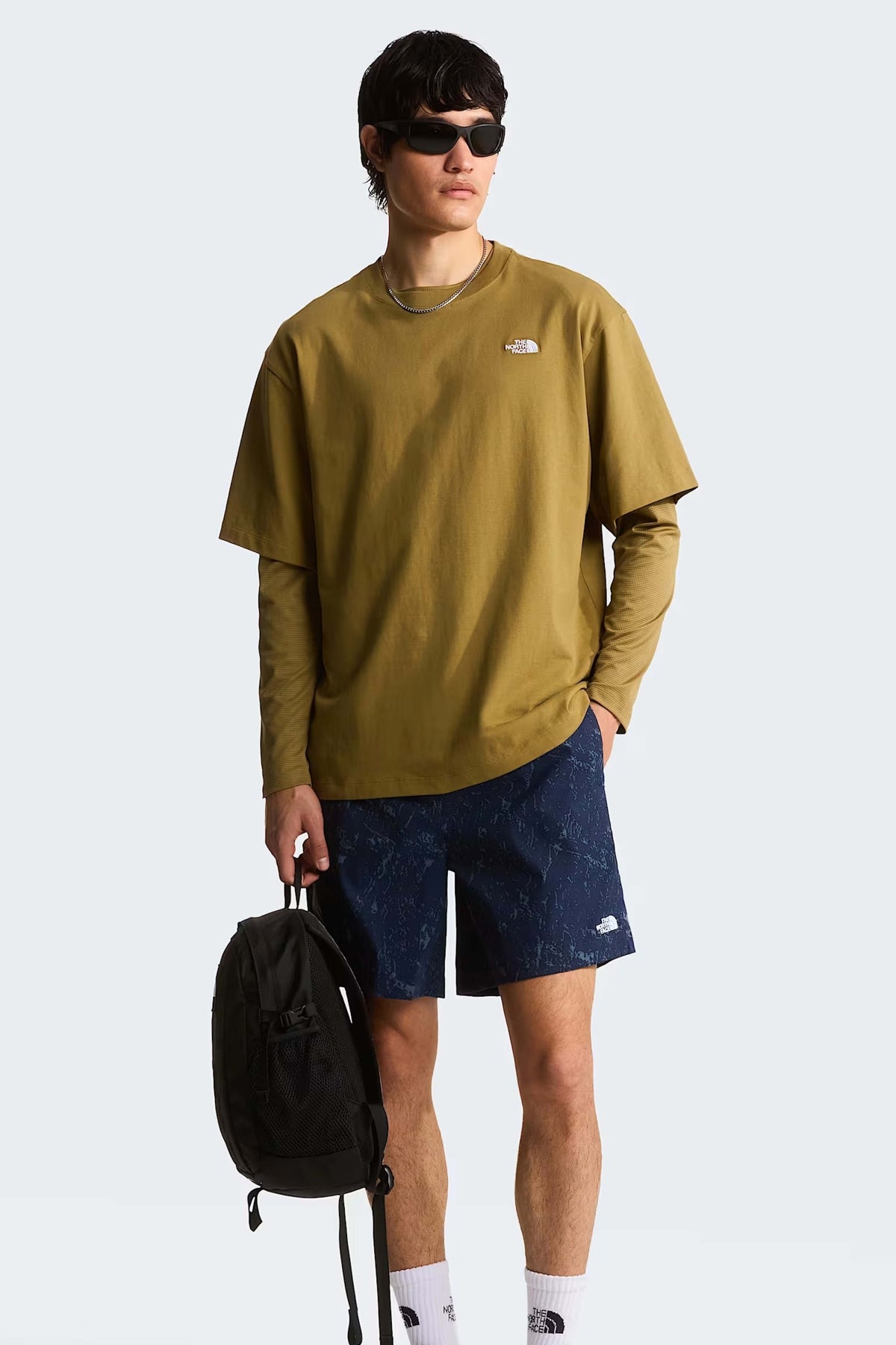 THE NORTH FACE T-SHIRT en color VERDE (1)