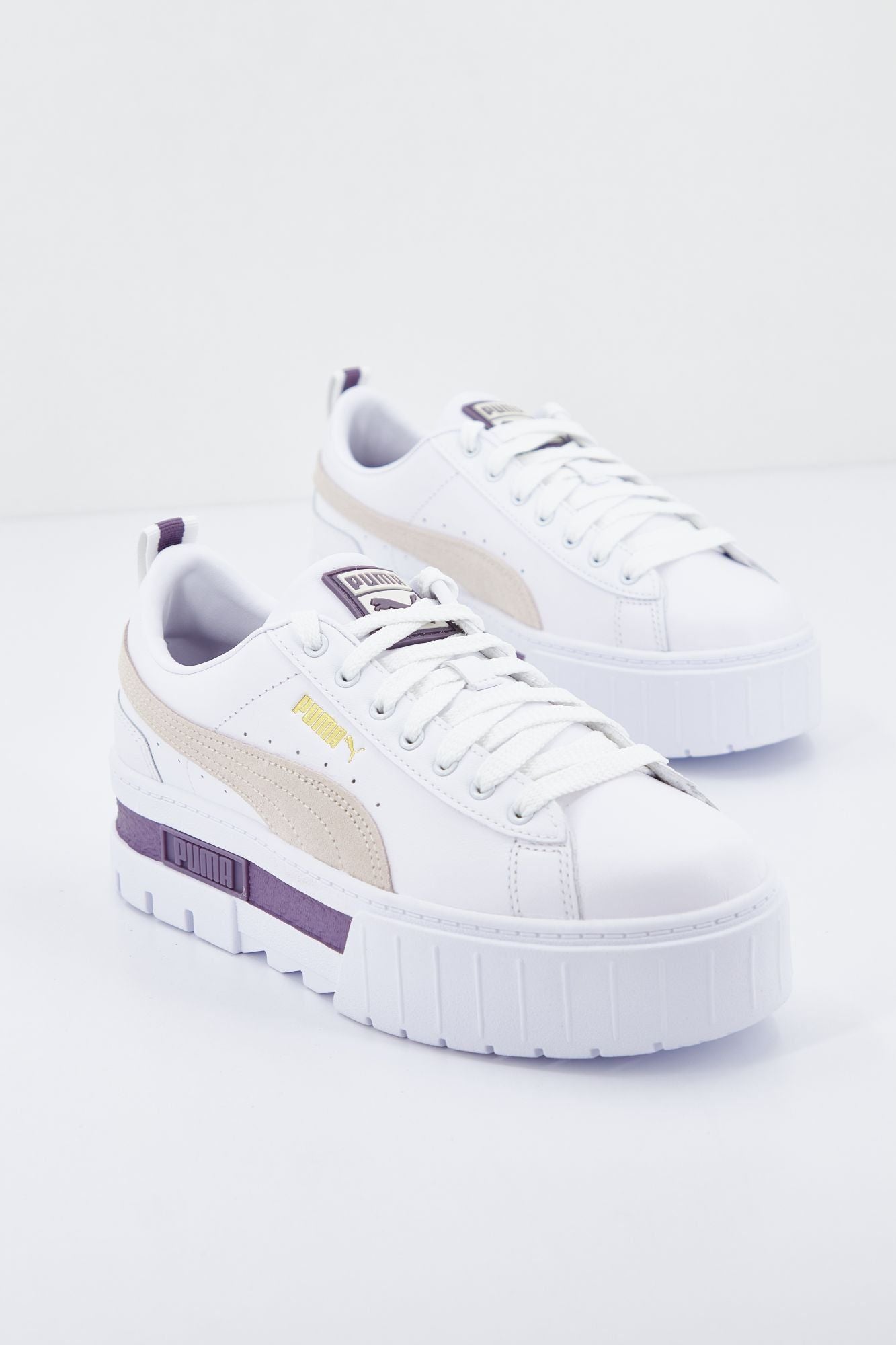 PUMA  MAYZE LTH WN'S en color BLANCO (1)
