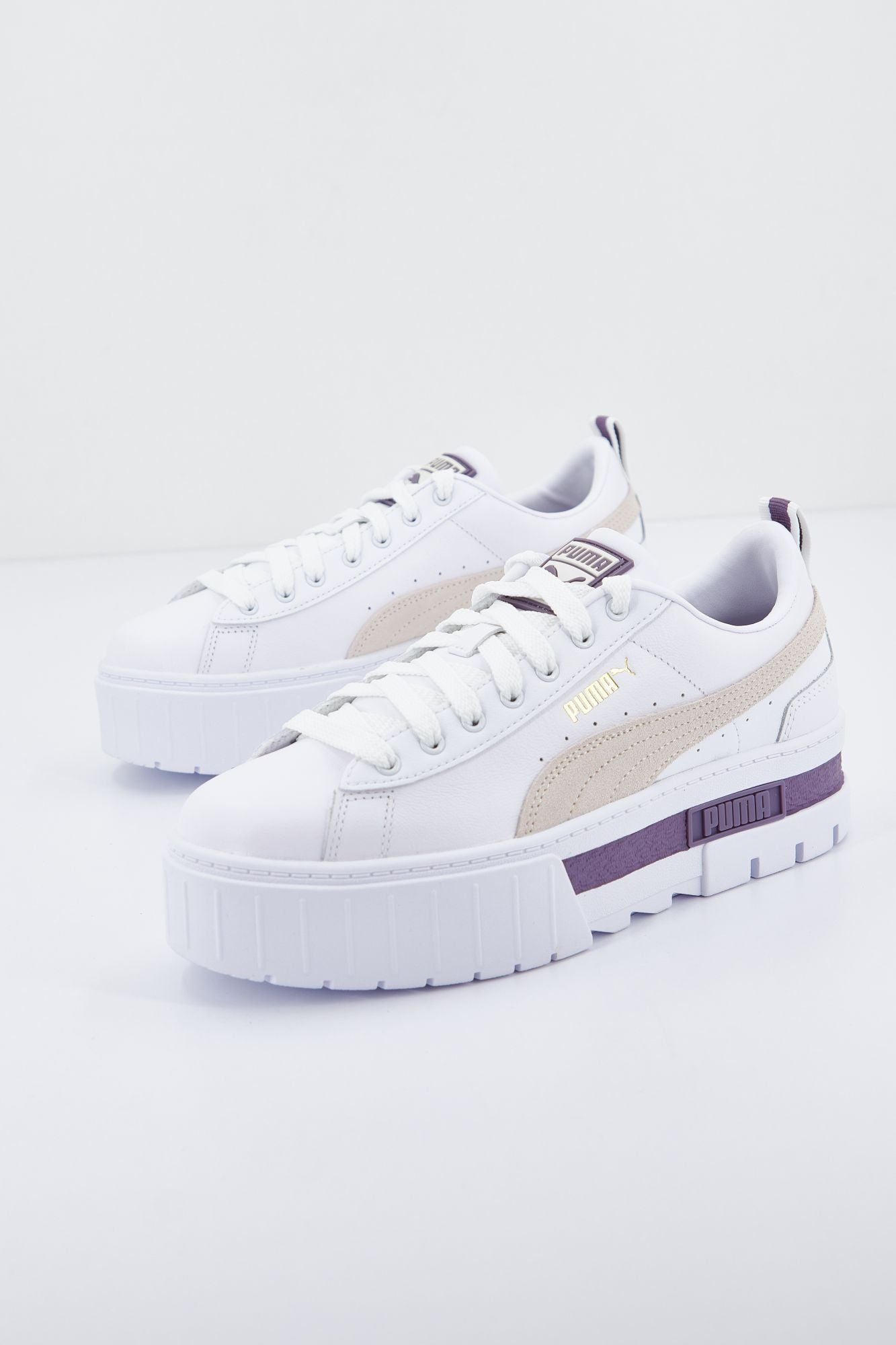 PUMA  MAYZE LTH WN'S en color BLANCO (2)