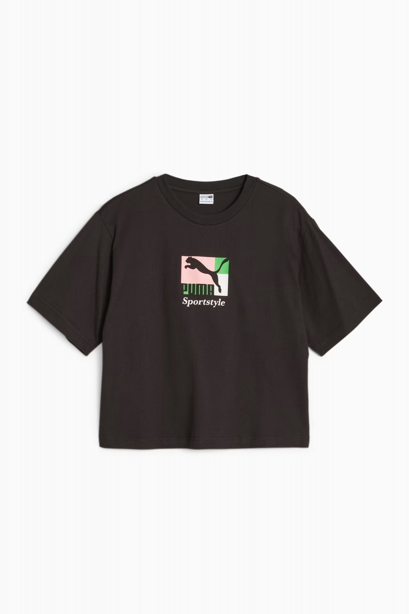 PUMA CLASSICS BRAND LOVE TEE en color NEGRO (2)
