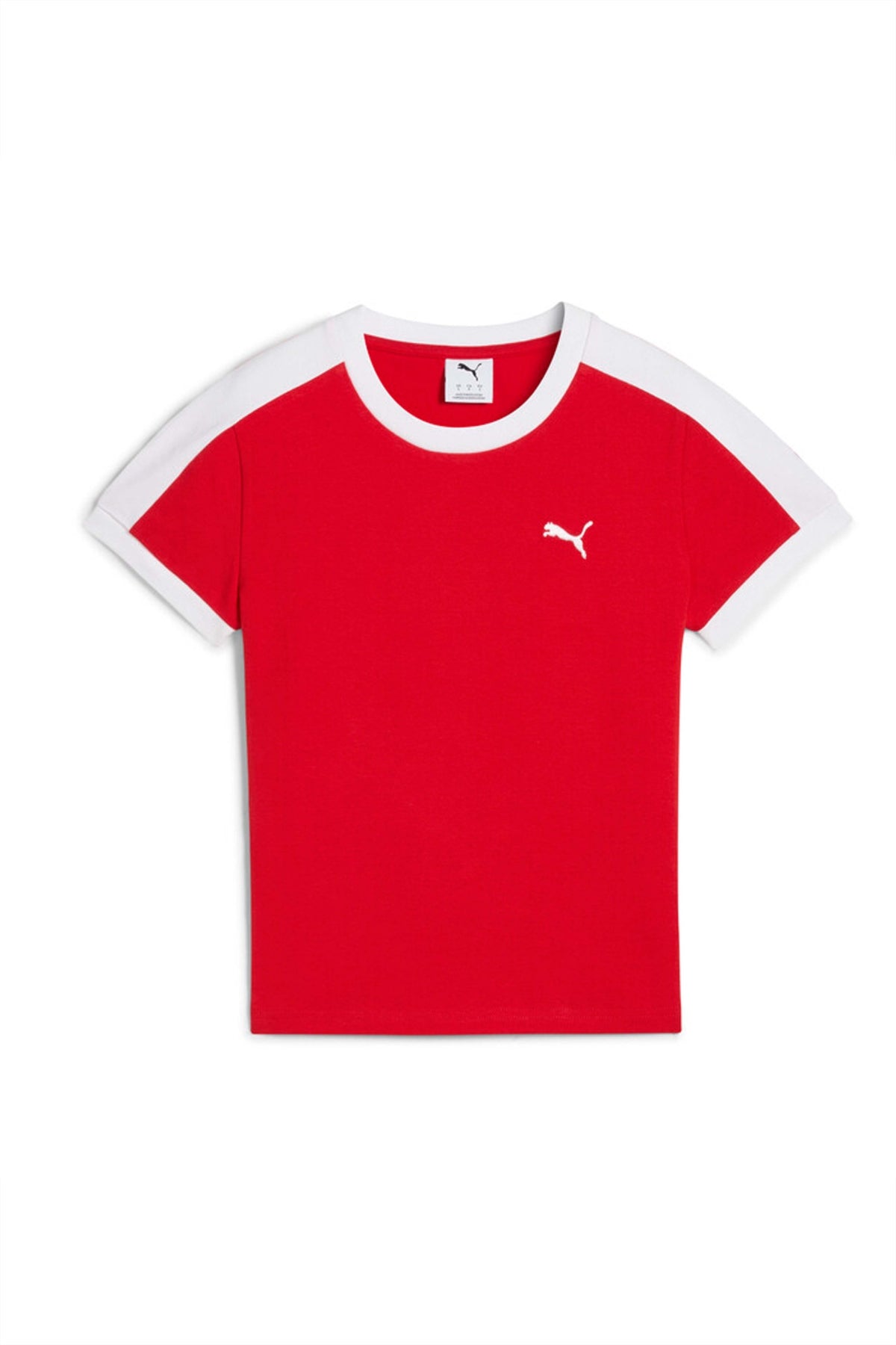 PUMA  SLIM TEE  en color ROJO (2)
