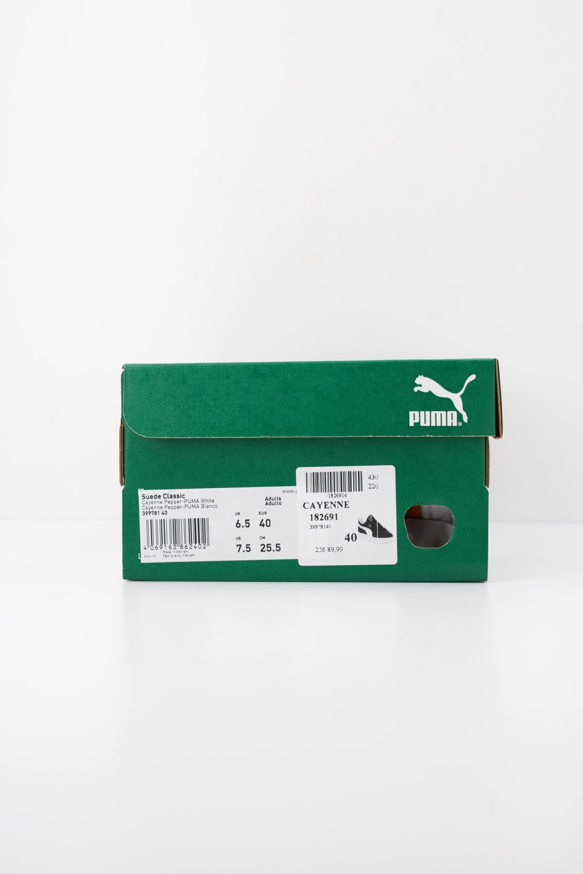 PUMA SUEDE CLASSIC en color NARANJA (6)