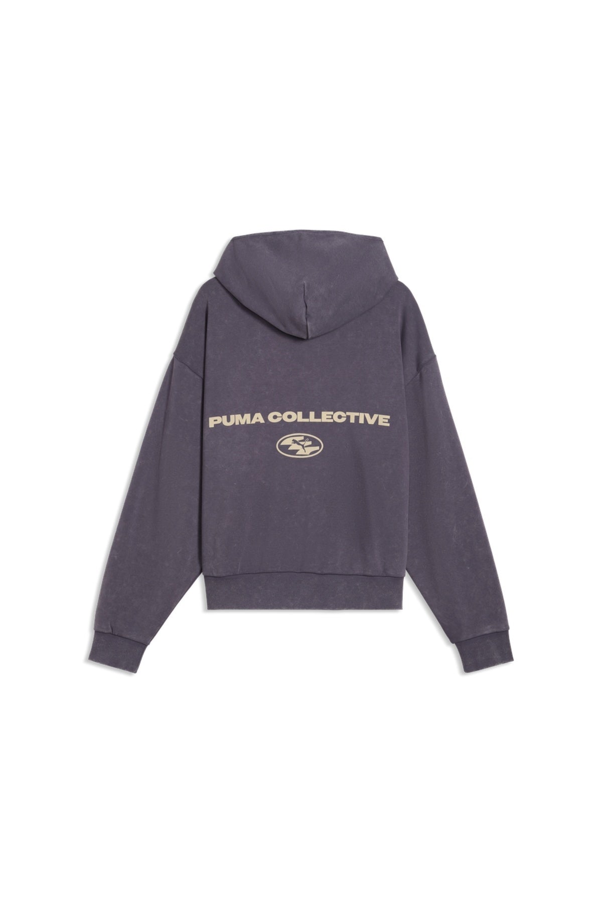 PUMA SPC BOXY WASHED GRAPHIC HOODIE TR en color VIOLETA (2)