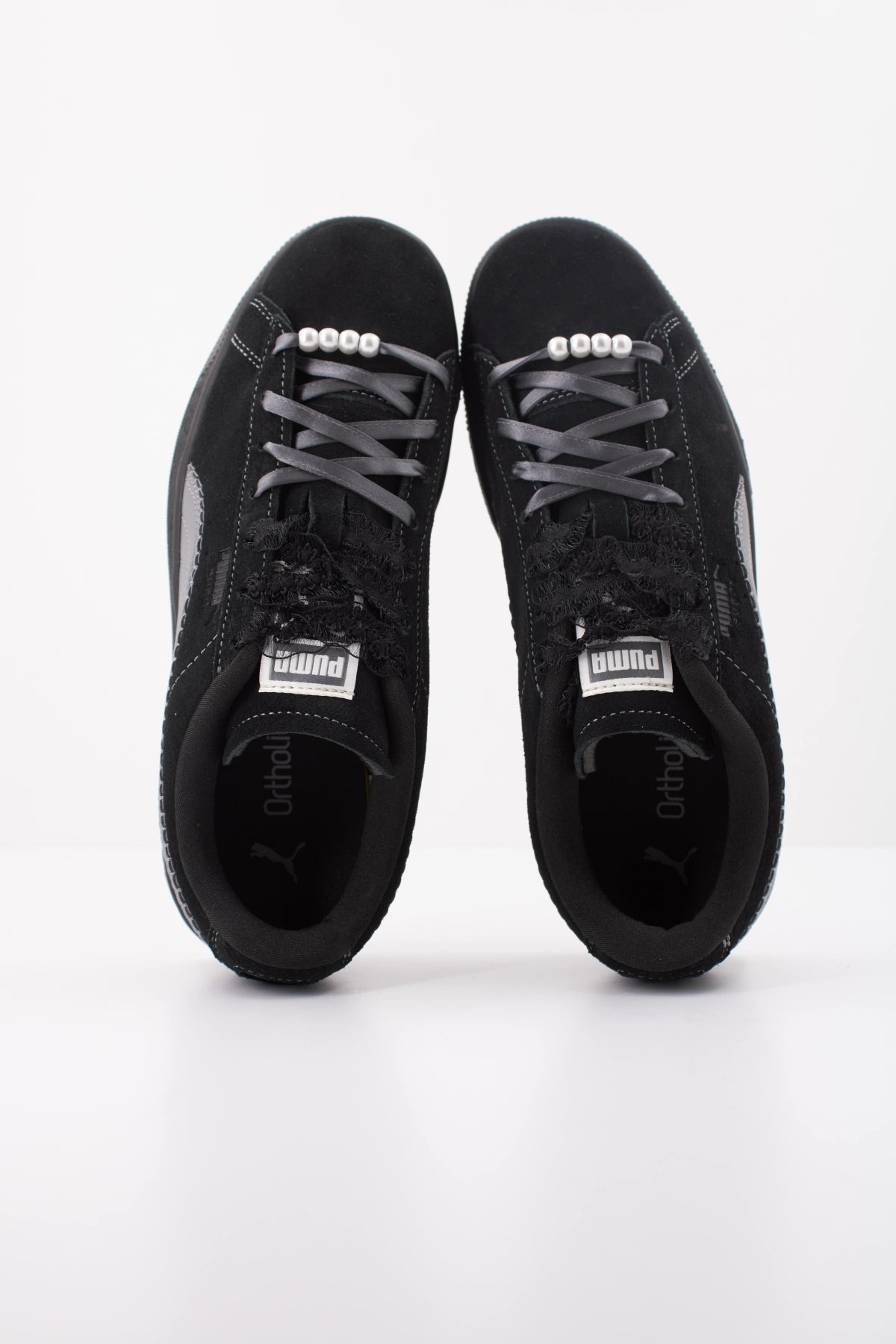 PUMA SUEDE BLOOM en color NEGRO (3)