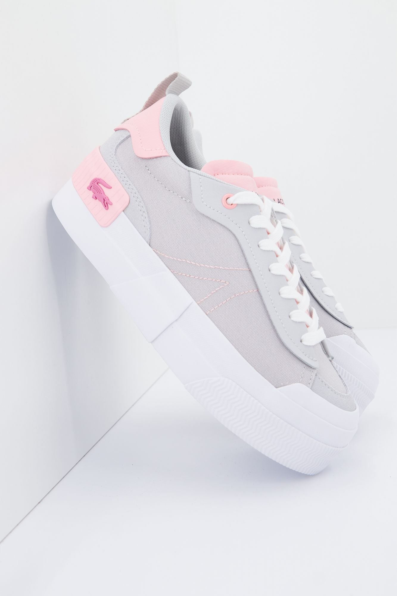 LACOSTE  L004 PLATFORM 123 en color GRIS (1)