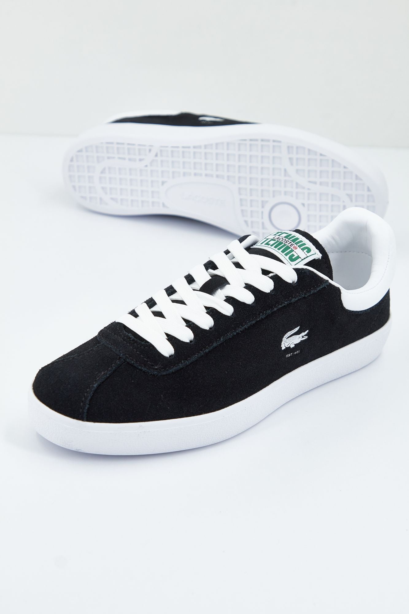 LACOSTE  BASESHOT 223 1 SFA en color NEGRO (3)