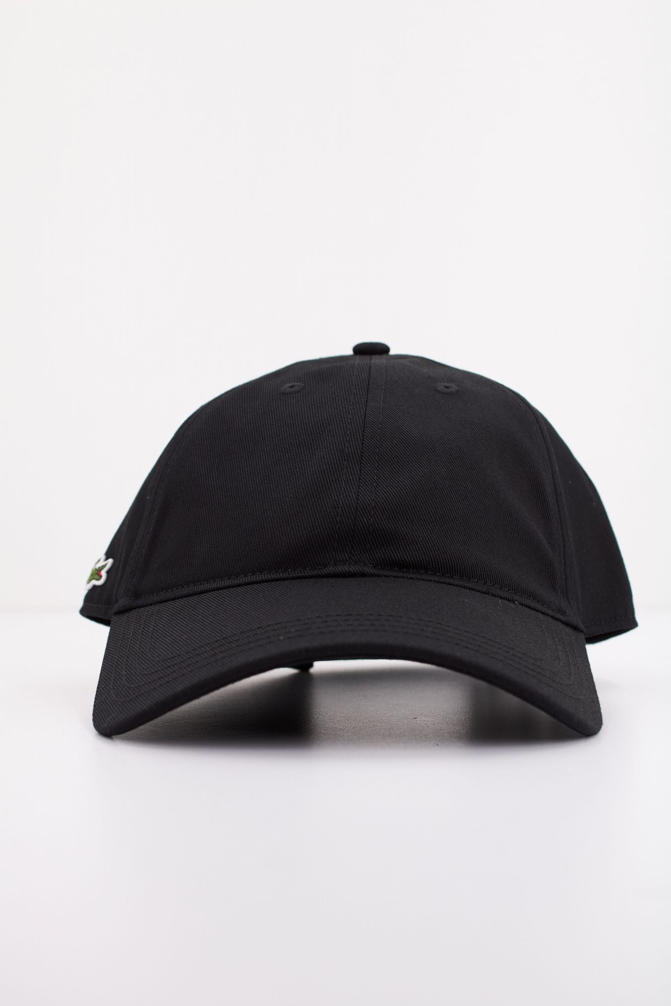 LACOSTE ORGANIC COTTON TWILL CAP en color NEGRO (1)