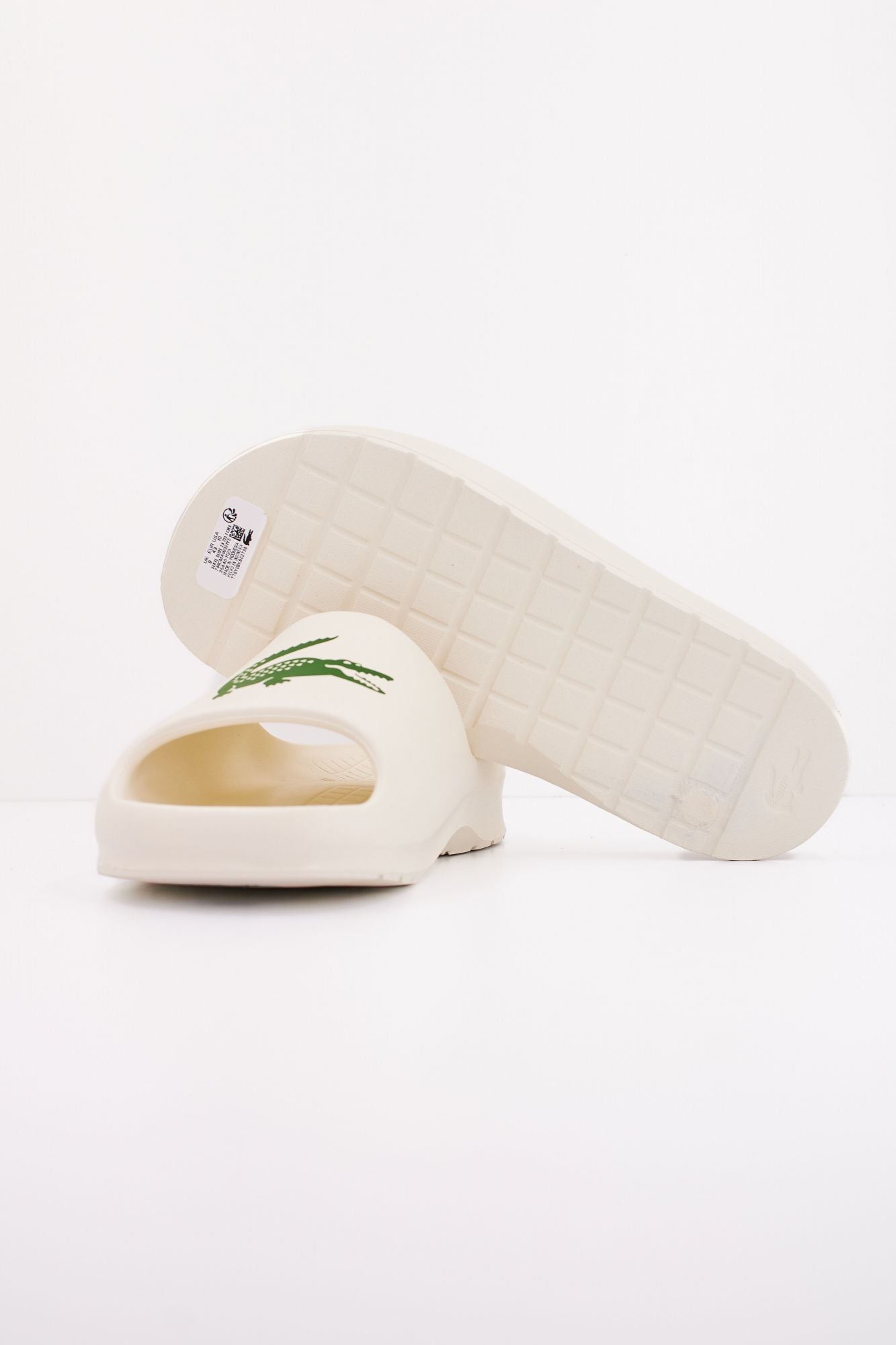 LACOSTE SERVE 2.0 SYNTHETIC SLIDE en color BLANCO (4)