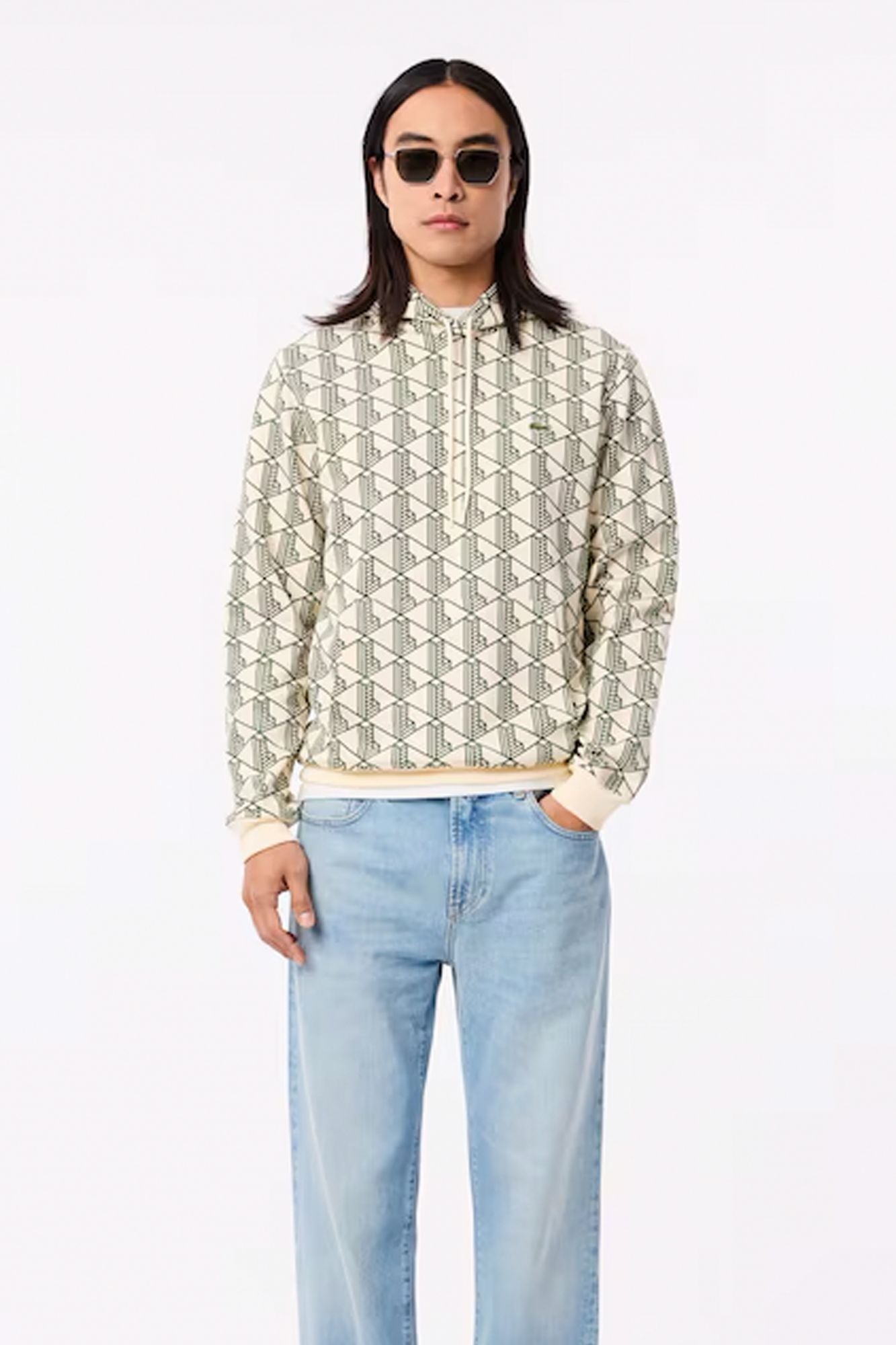 LACOSTE SWEATSHIRT en color VERDE (3)