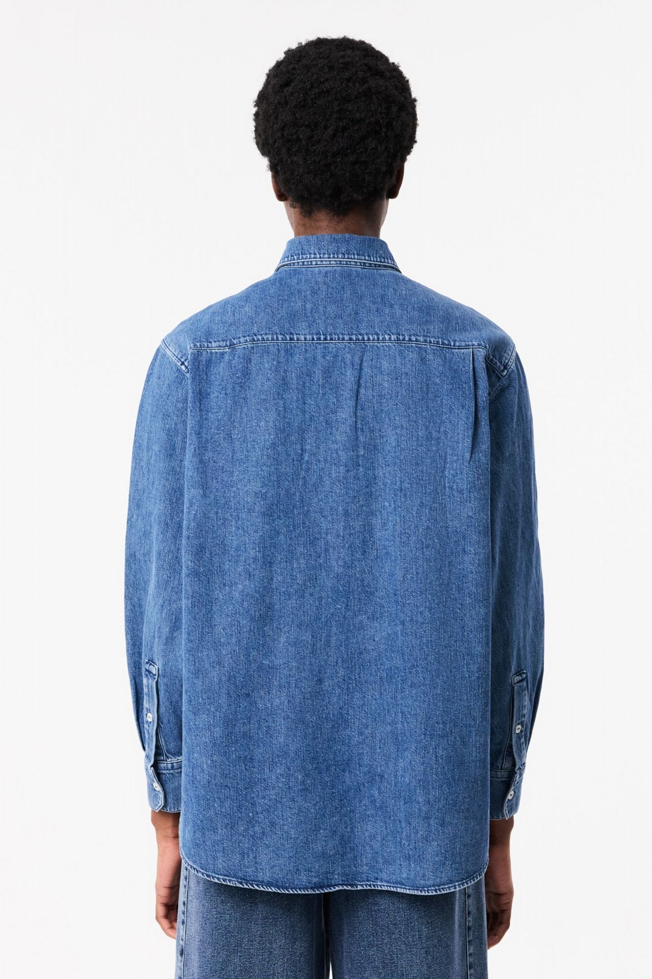 LACOSTE LONG SLEEVED SHIRT en color AZUL (3)