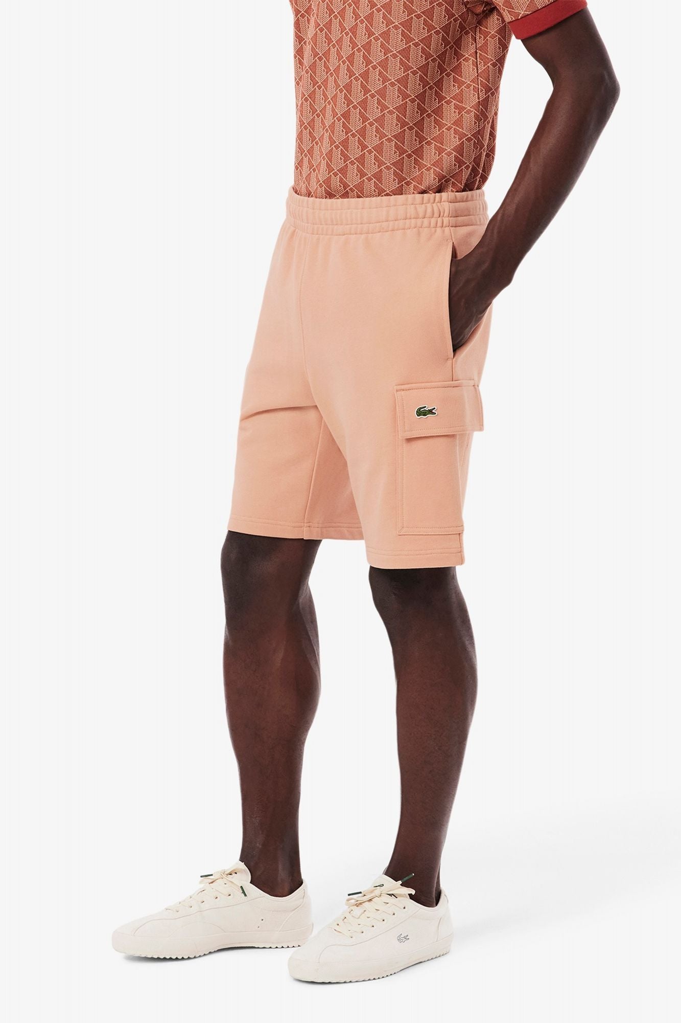 LACOSTE SHORTS en color NUDE (1)