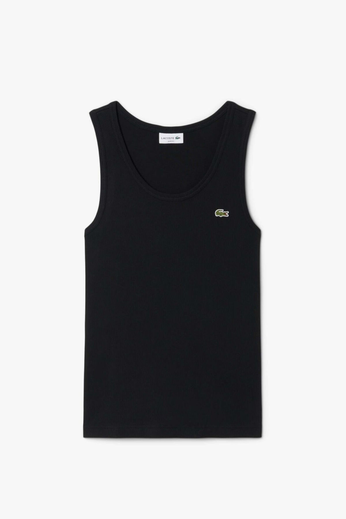 LACOSTE TEE SHIRT & TURTLE NECK en color NEGRO (3)
