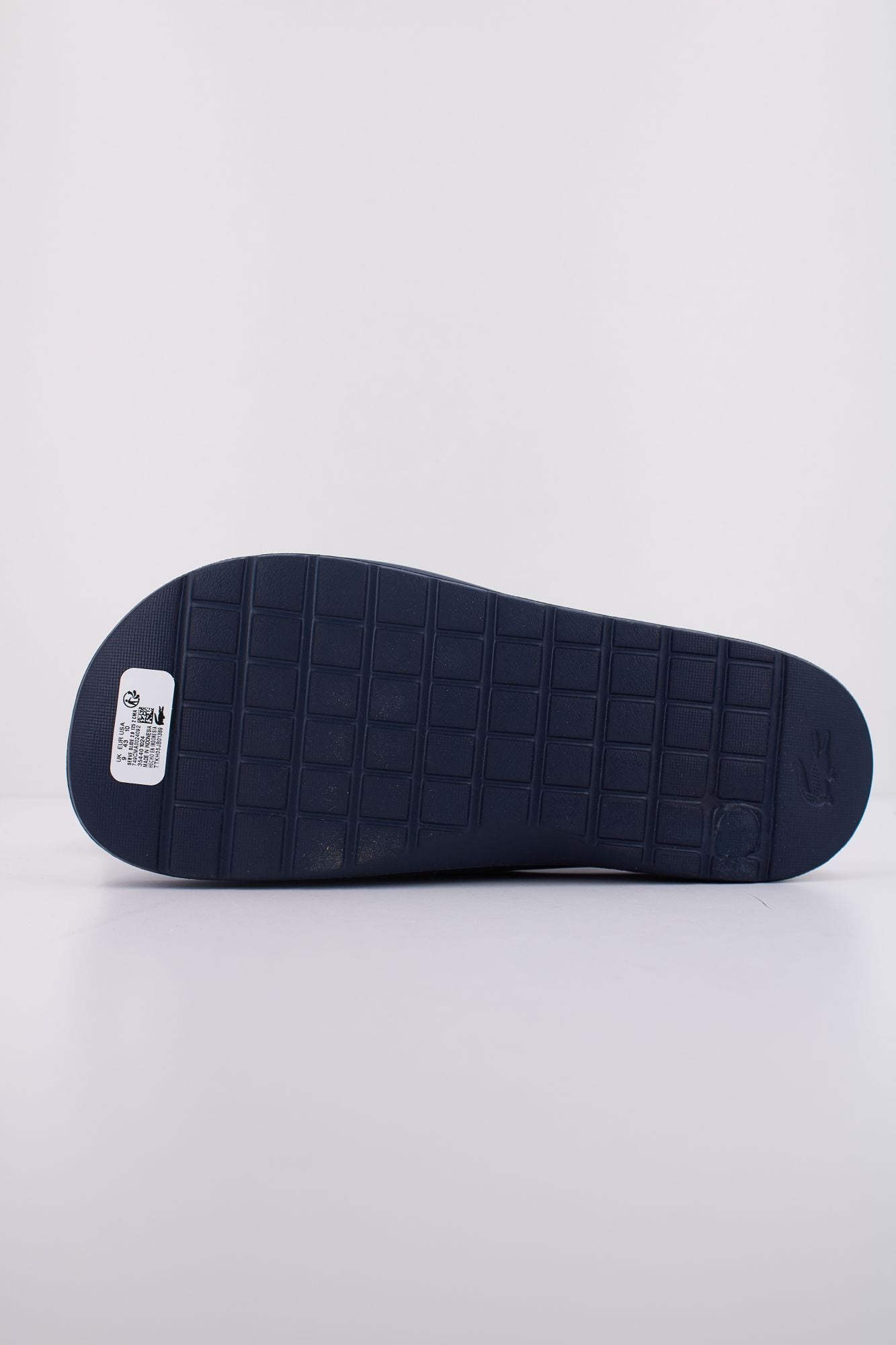 LACOSTE MEN'S SERVE SLIDE 2.0 en color AZUL (5)