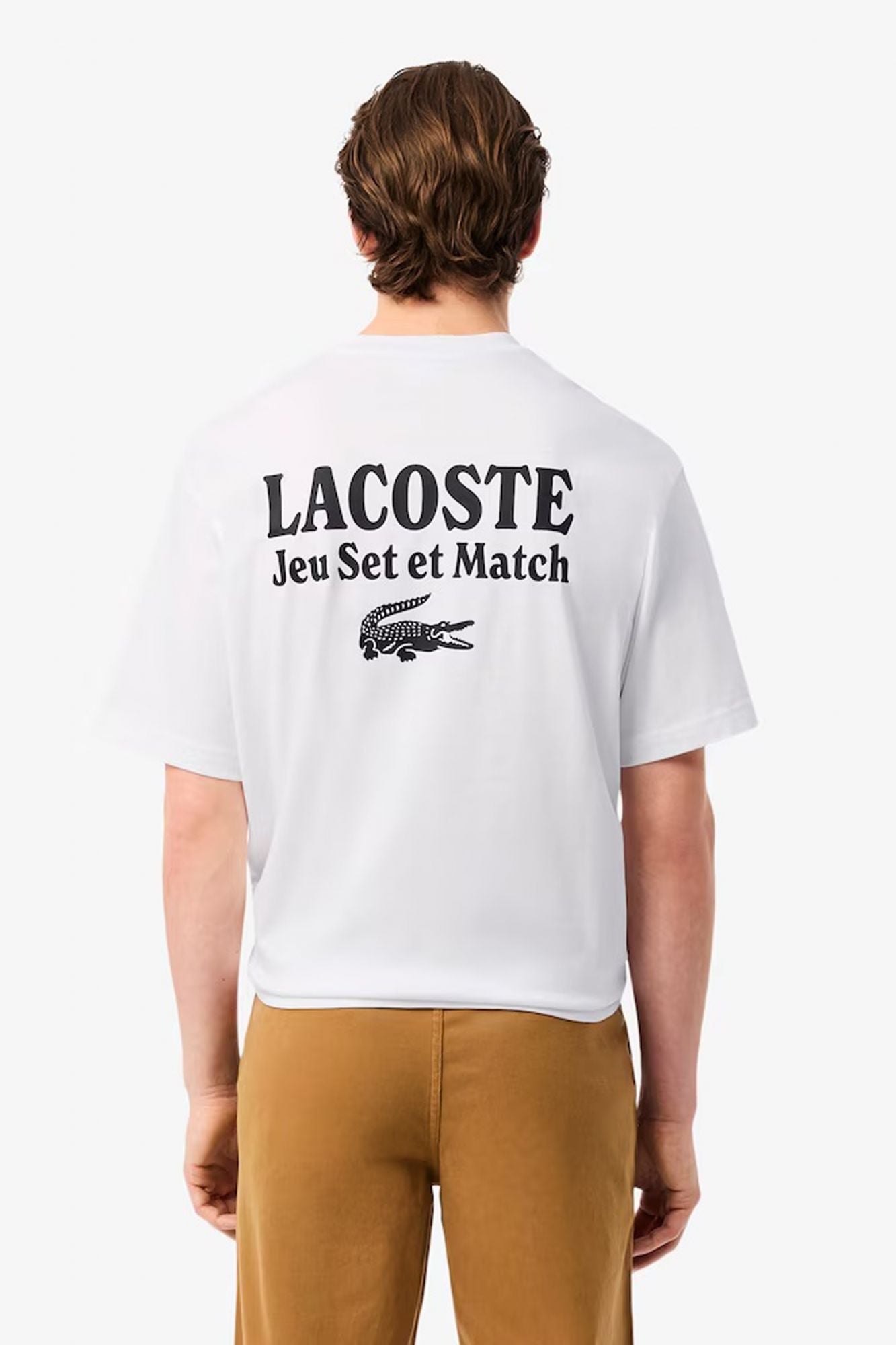 LACOSTE TEE SHIRT en color BLANCO (3)