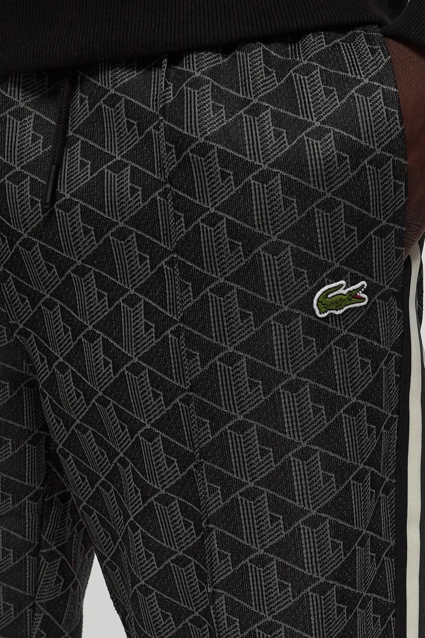 LACOSTE TRACKSUIT TROUSERS en color NEGRO (4)
