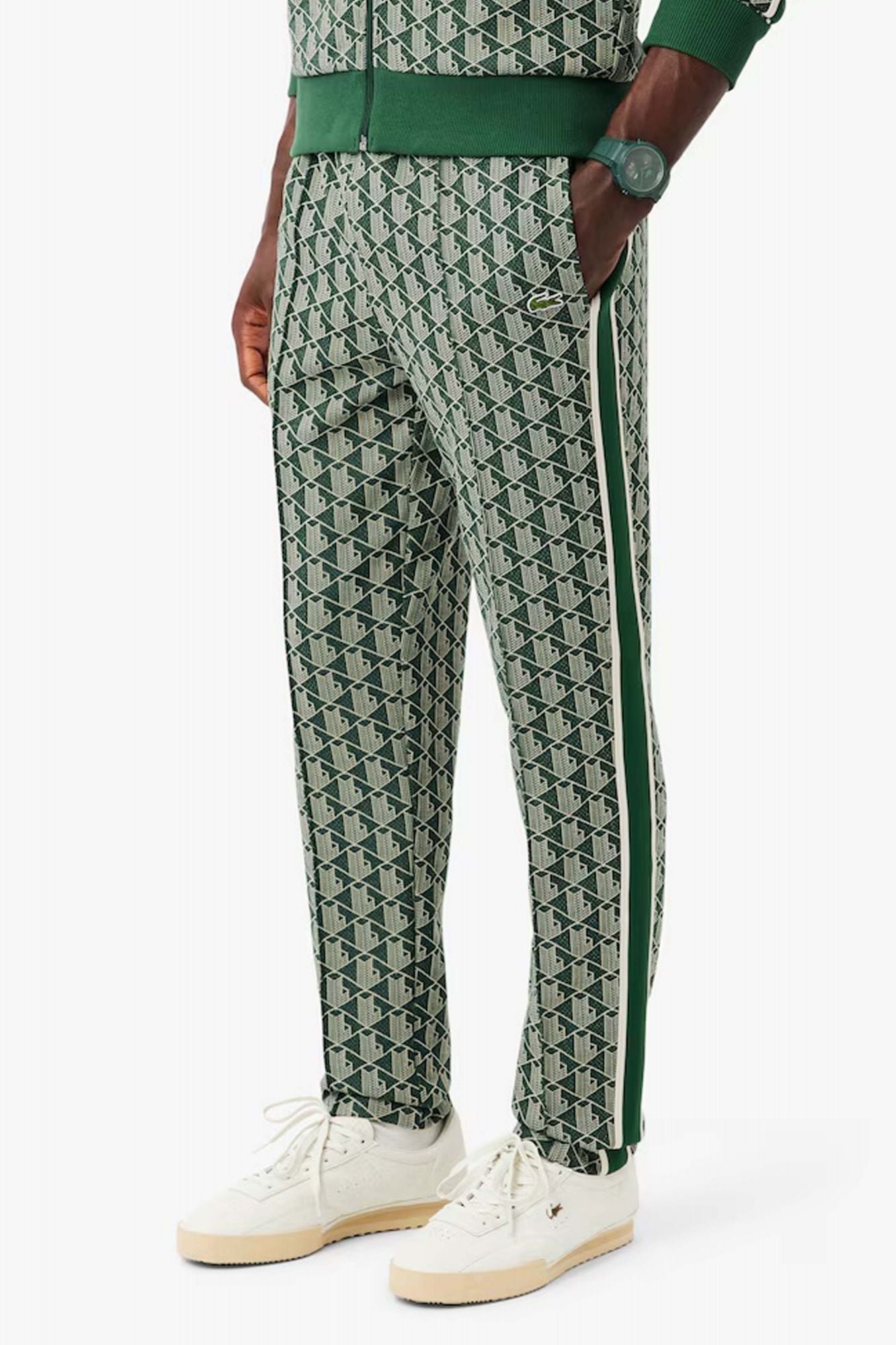 LACOSTE TRACKSUIT TROUSERS en color VERDE (2)