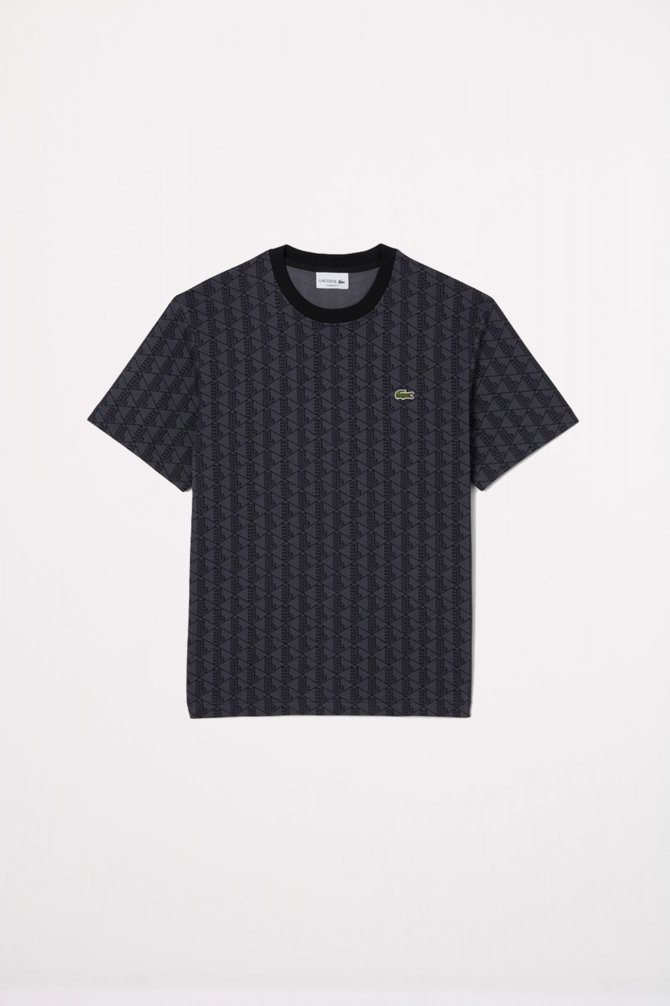 LACOSTE MONOGRAM T-SHIRT en color GRIS (2)