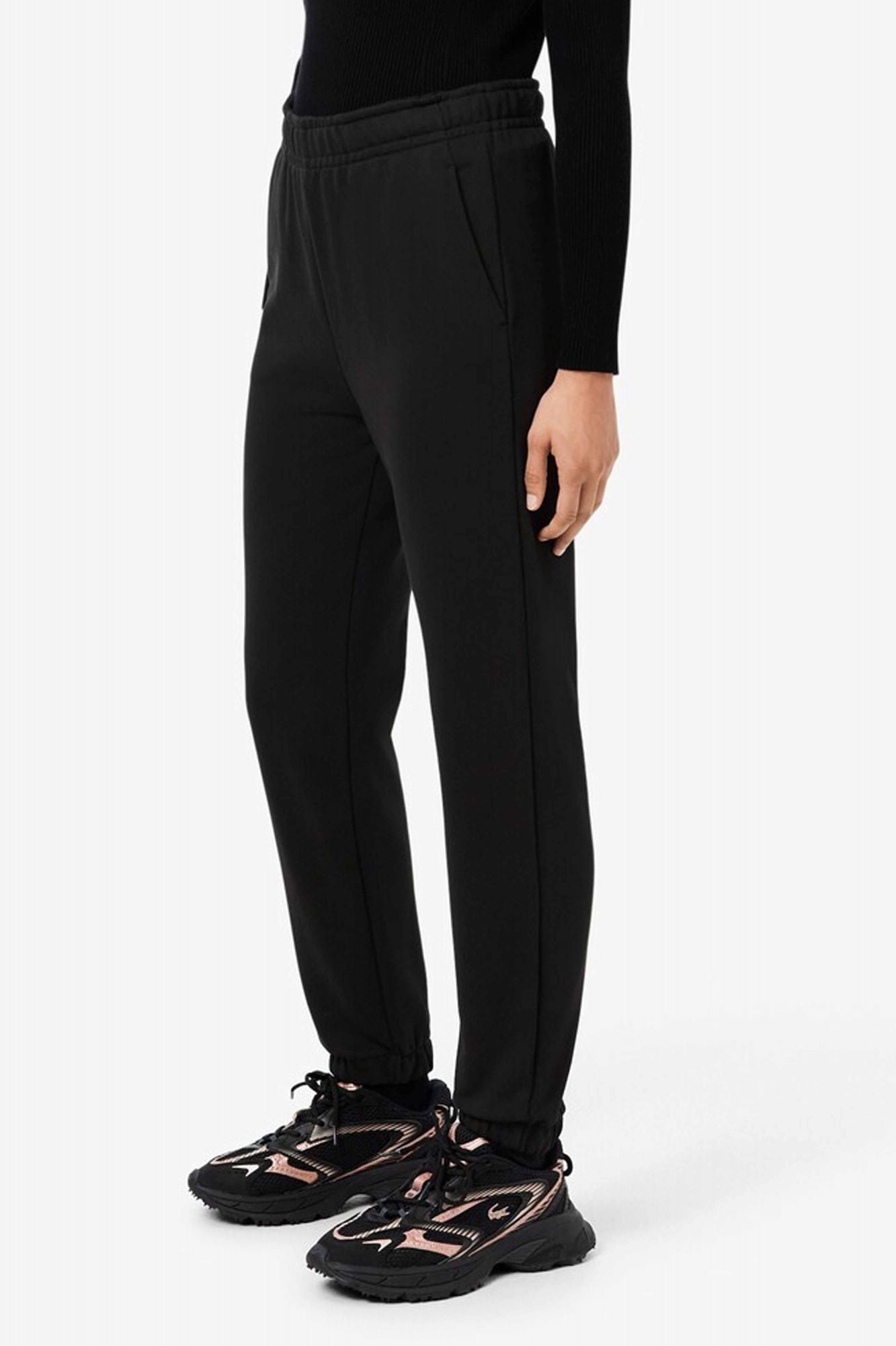 LACOSTE FLEECE SWEATPANTS en color NEGRO (1)