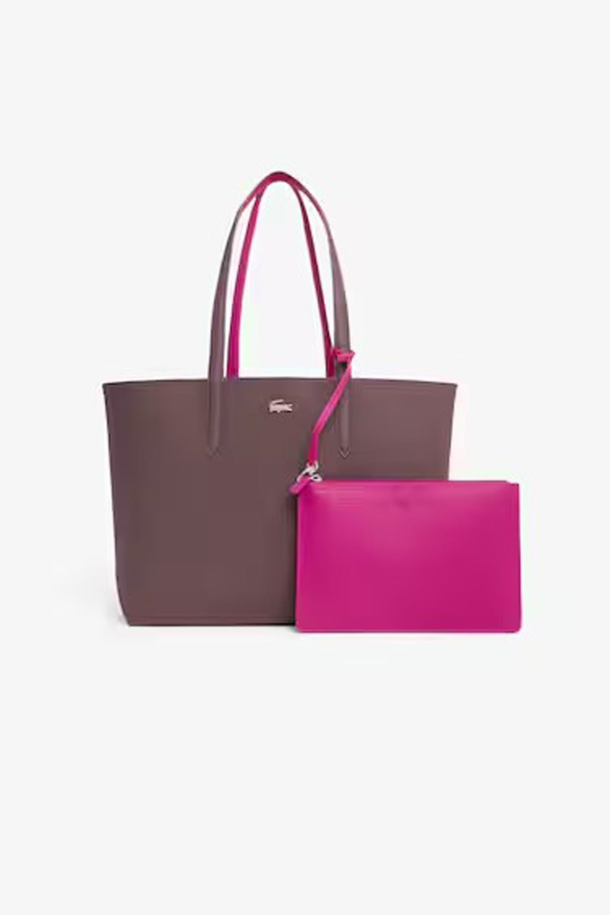 LACOSTE NF2142AA SHOPPING BAG en color MARRON (1)